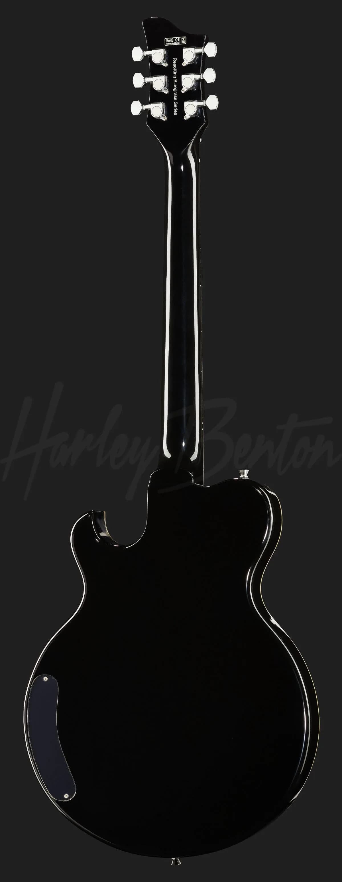 Harley Benton Custom Line ResoKing BK — photo 3