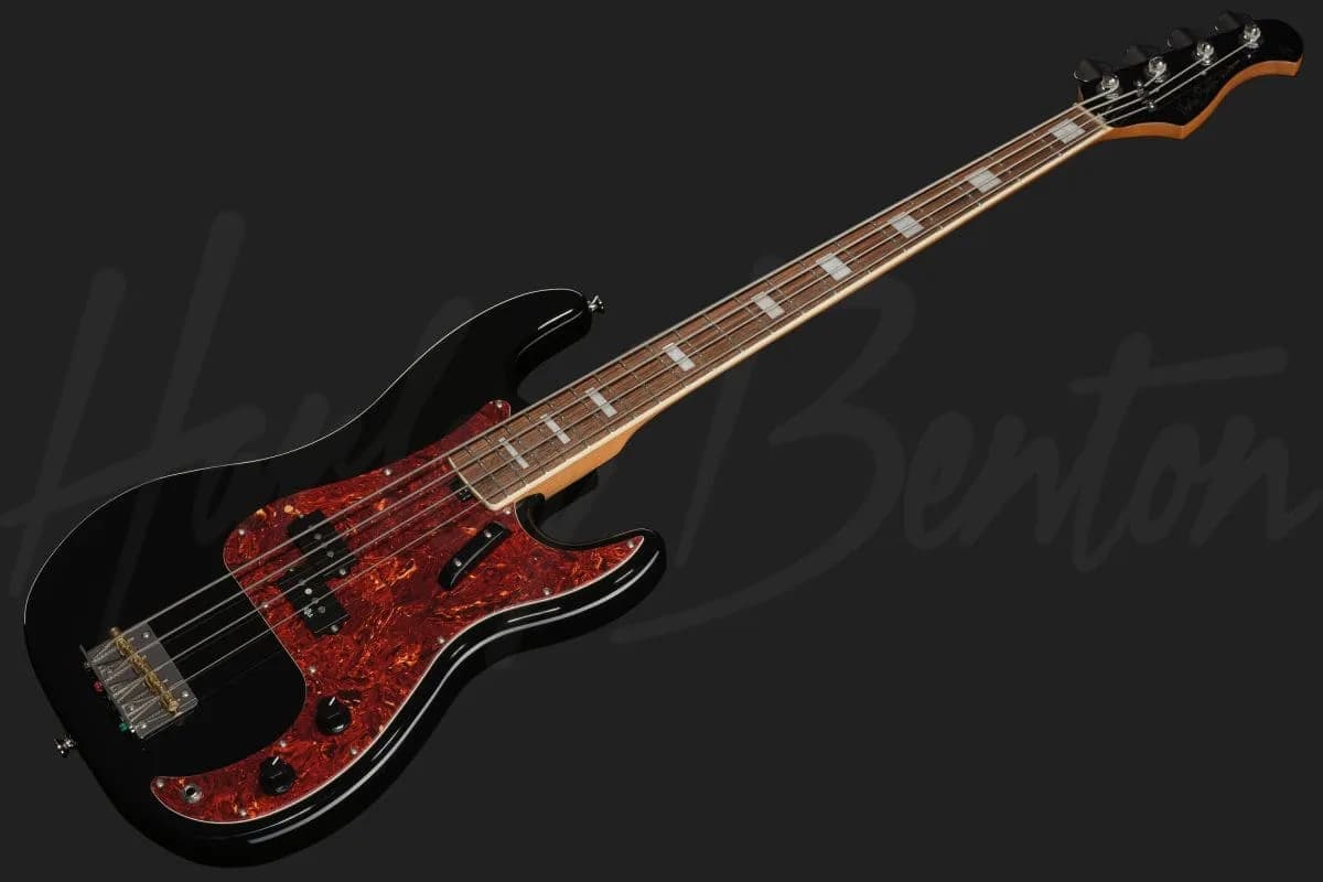 Harley Benton MV-4P Black — photo 8