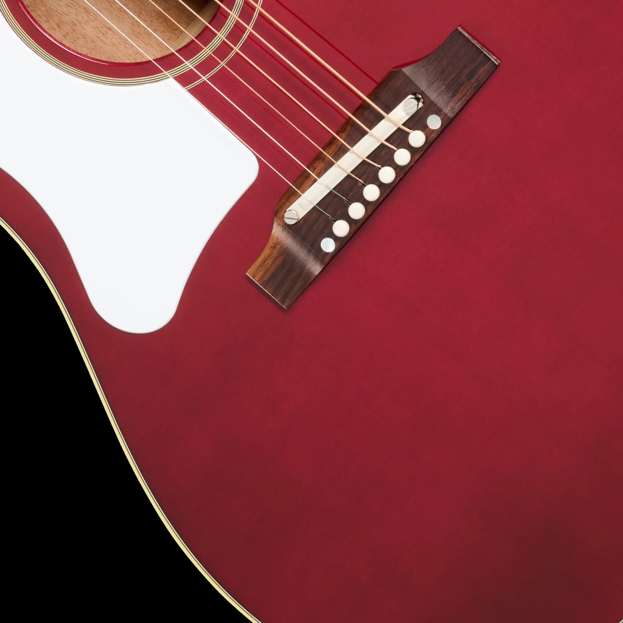 Gibson J-45 60s Original, Left-Handed, Wine Red — photo 8