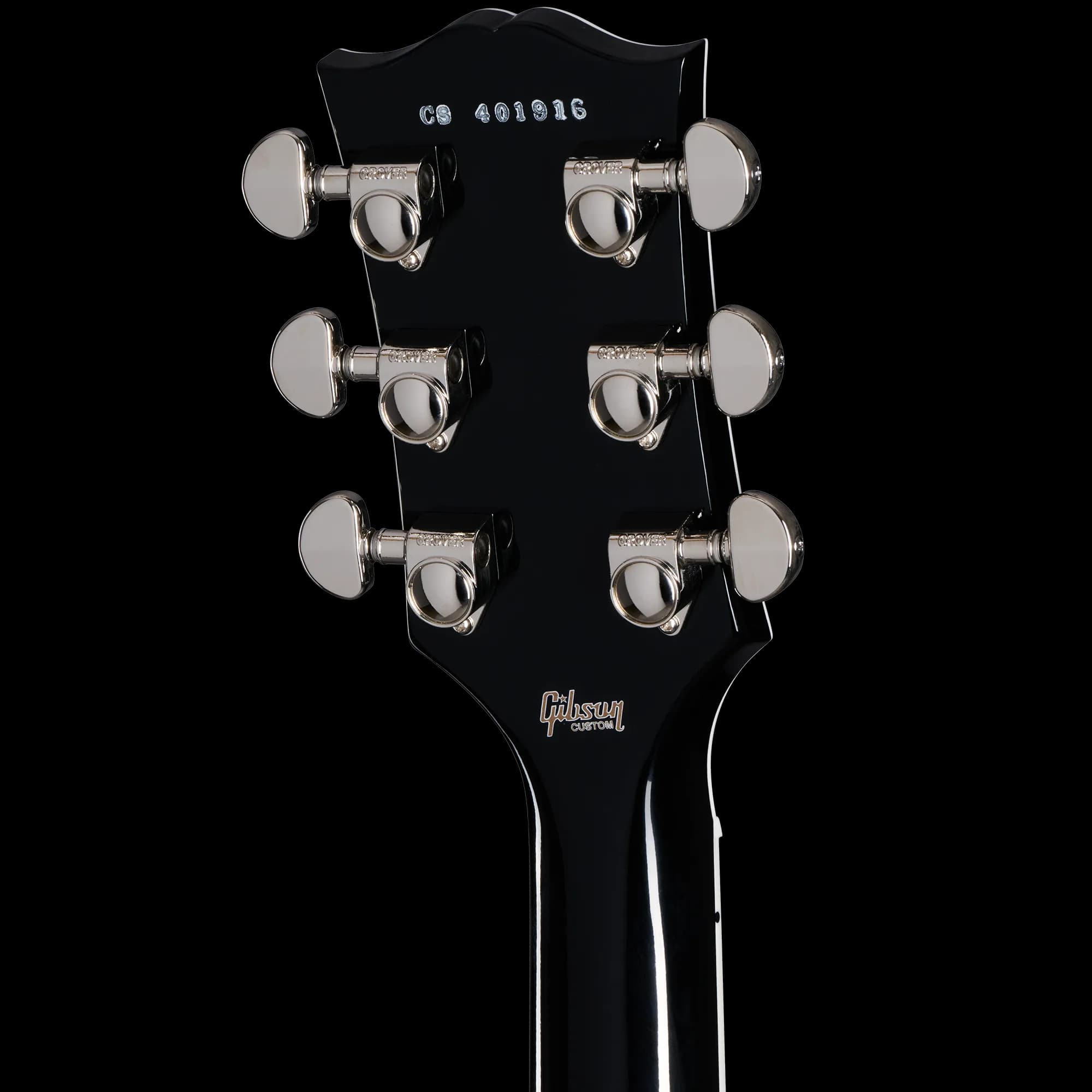 Gibson Les Paul Custom, Nickel Hardware, Ebony, Exclusive — photo 5