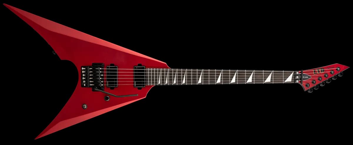 ESP ARROW-1000 Candy Apple Red Satin