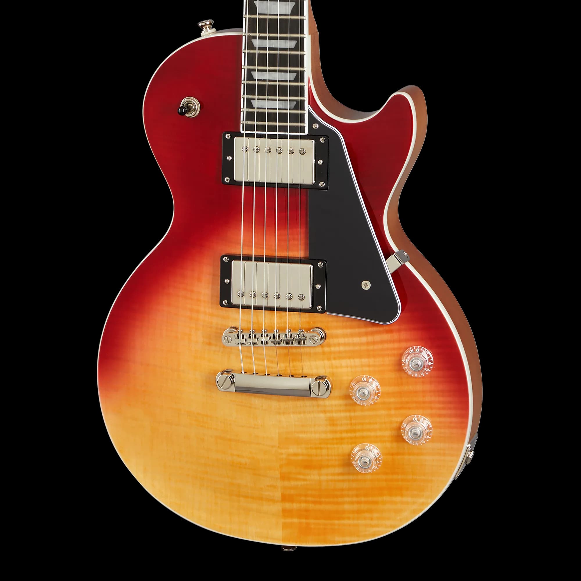 Epiphone Les Paul Modern Figured, Magma Orange Fade