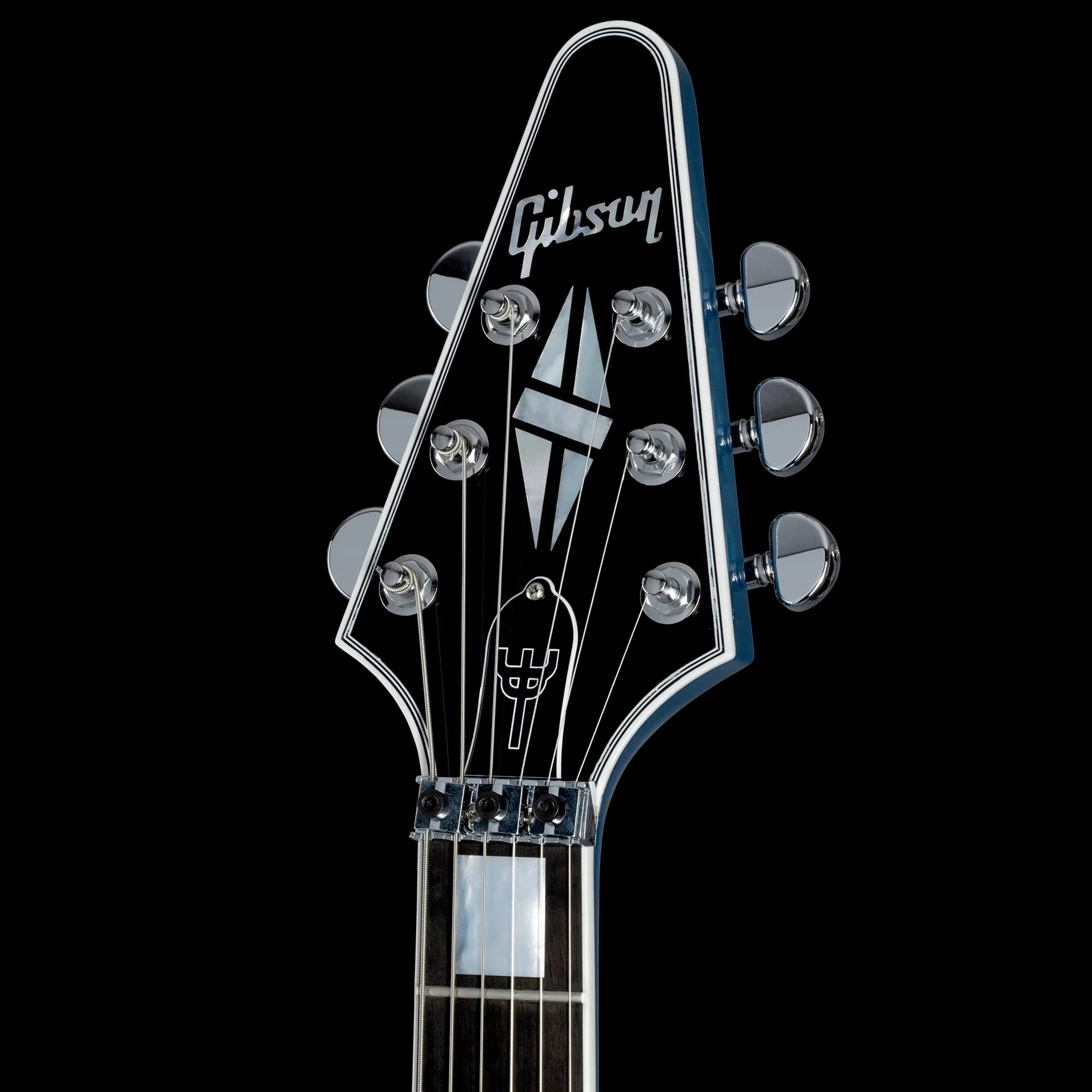 Gibson Richie Faulkner Flying V Custom, Pelham Blue — photo 6