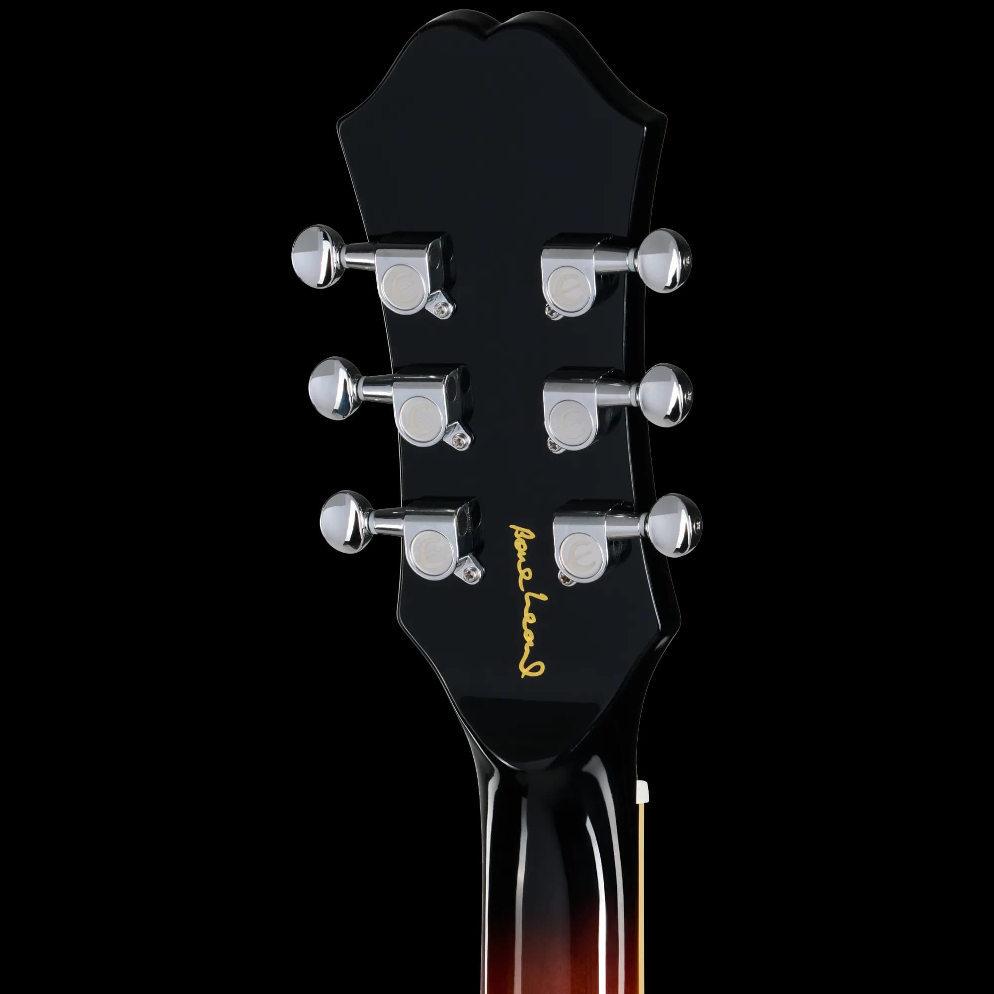 Epiphone Bonehead Riviera, Dark Tobacco Sunburst — photo 6