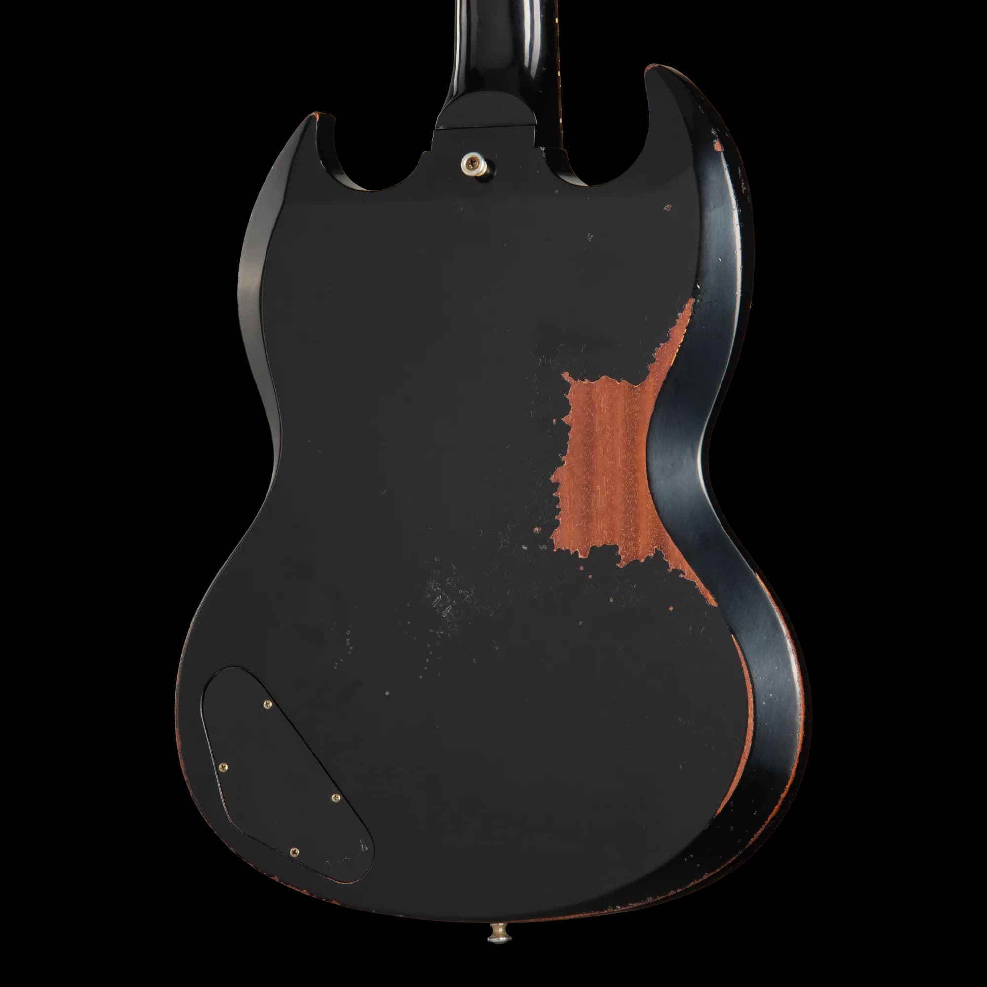 Gibson 1963 SG Junior Reissue, Heavy Aged, Ebony — photo 4