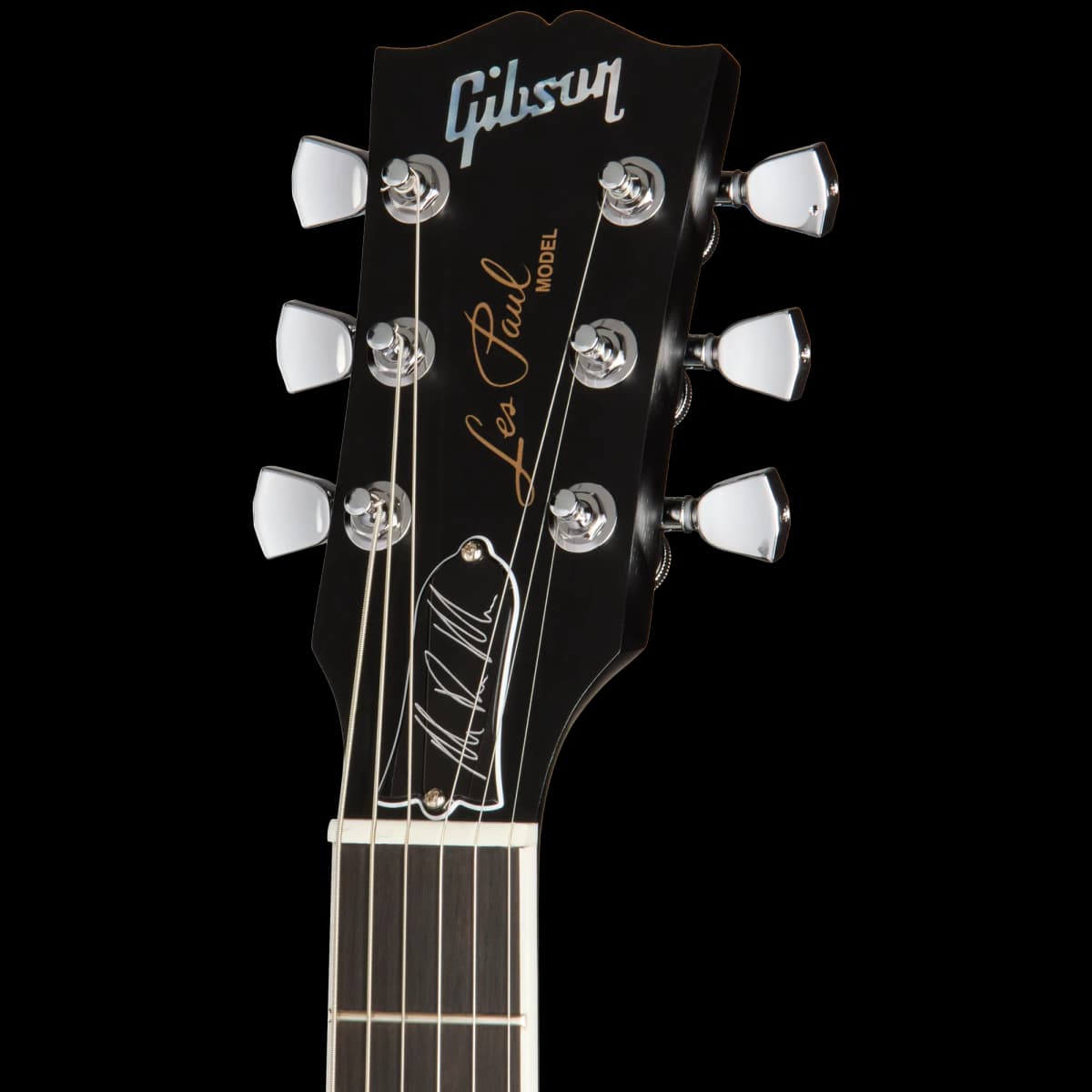 Gibson Mark Morton Les Paul Modern Quilt, Translucent Ebony Burst Satin — photo 5