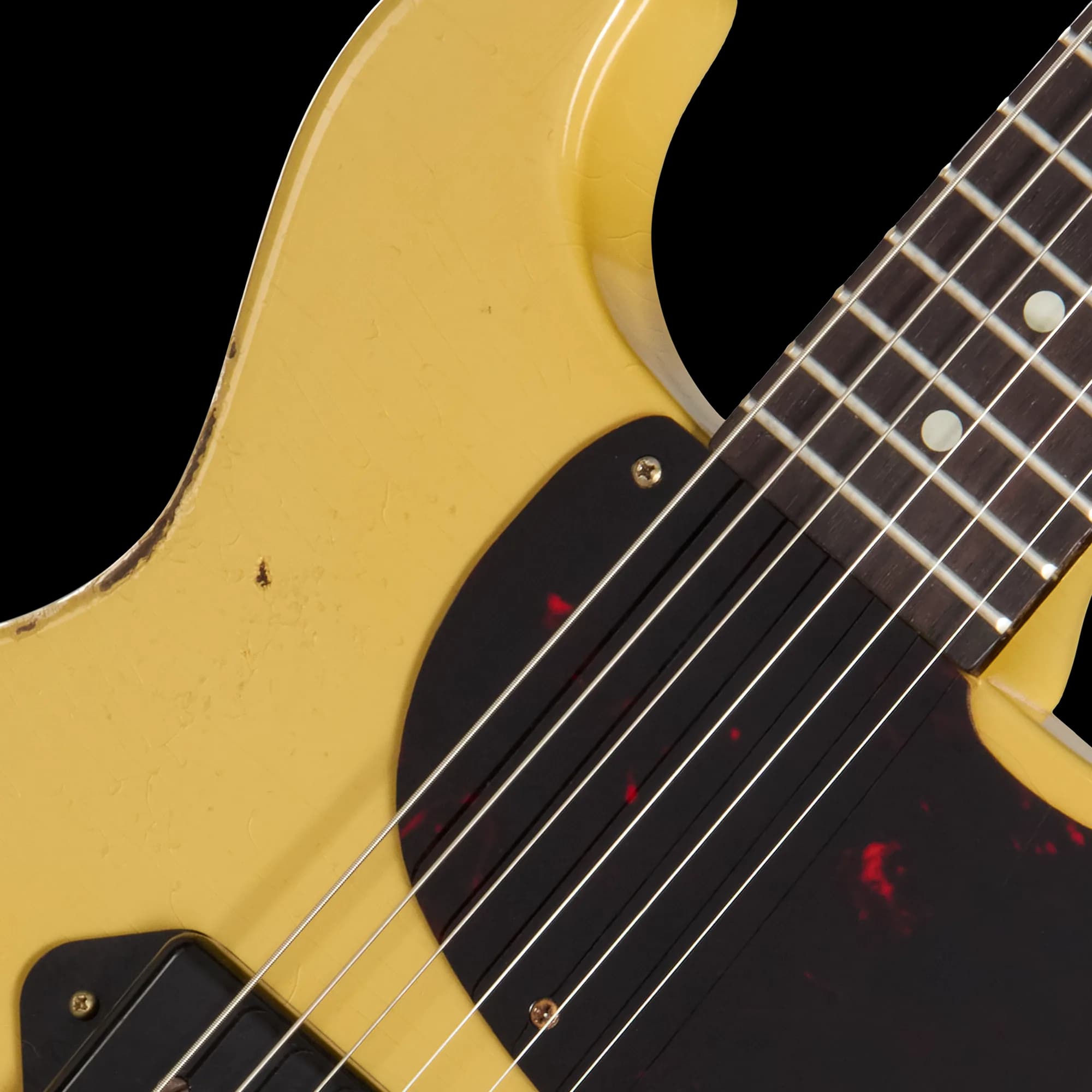 Gibson 1960 Les Paul Junior Reissue, Ultra Heavy Aged, TV Yellow — photo 7