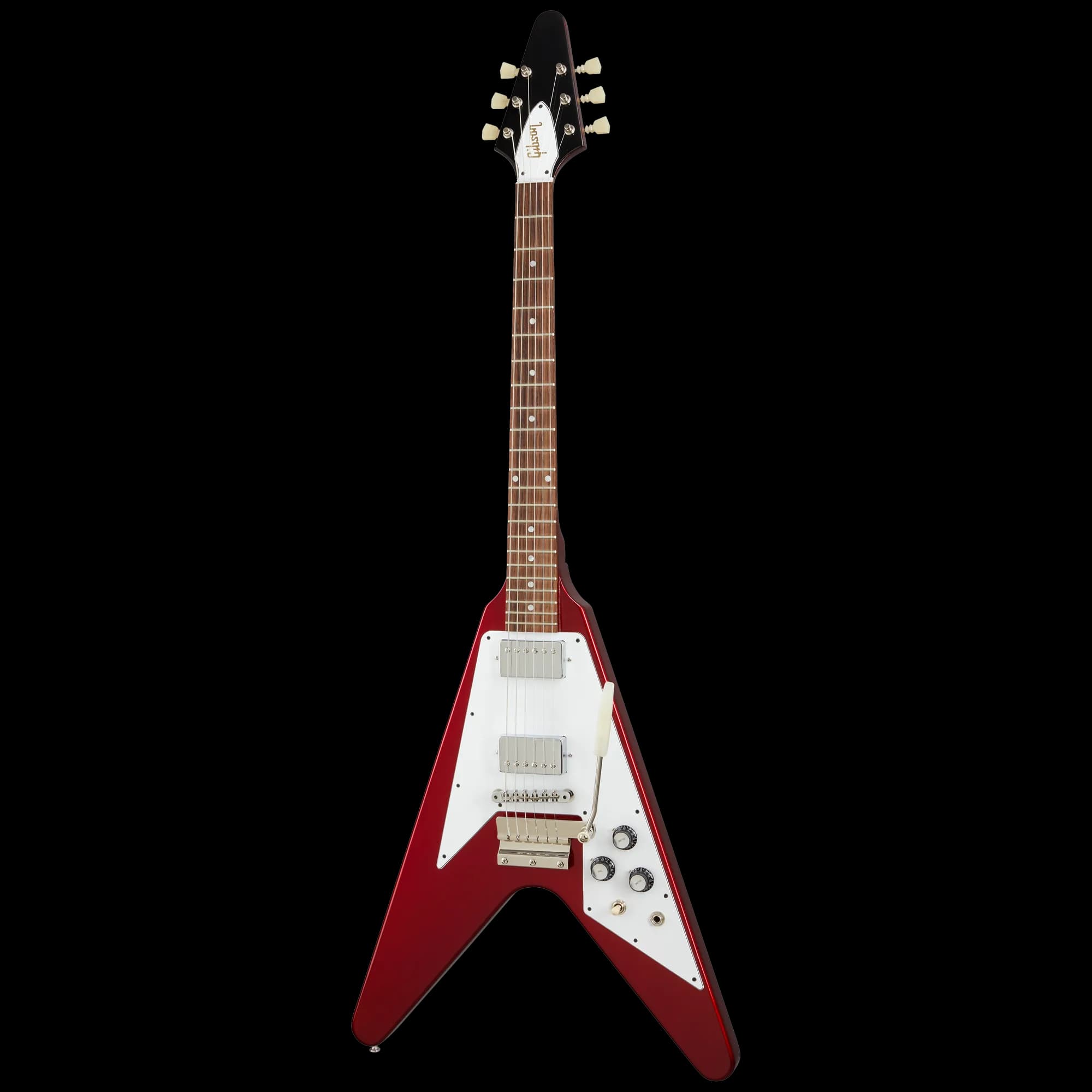 Gibson 1967 Mahogany Flying V Reissue, Gloss, Sparkling Burgundy — photo 3