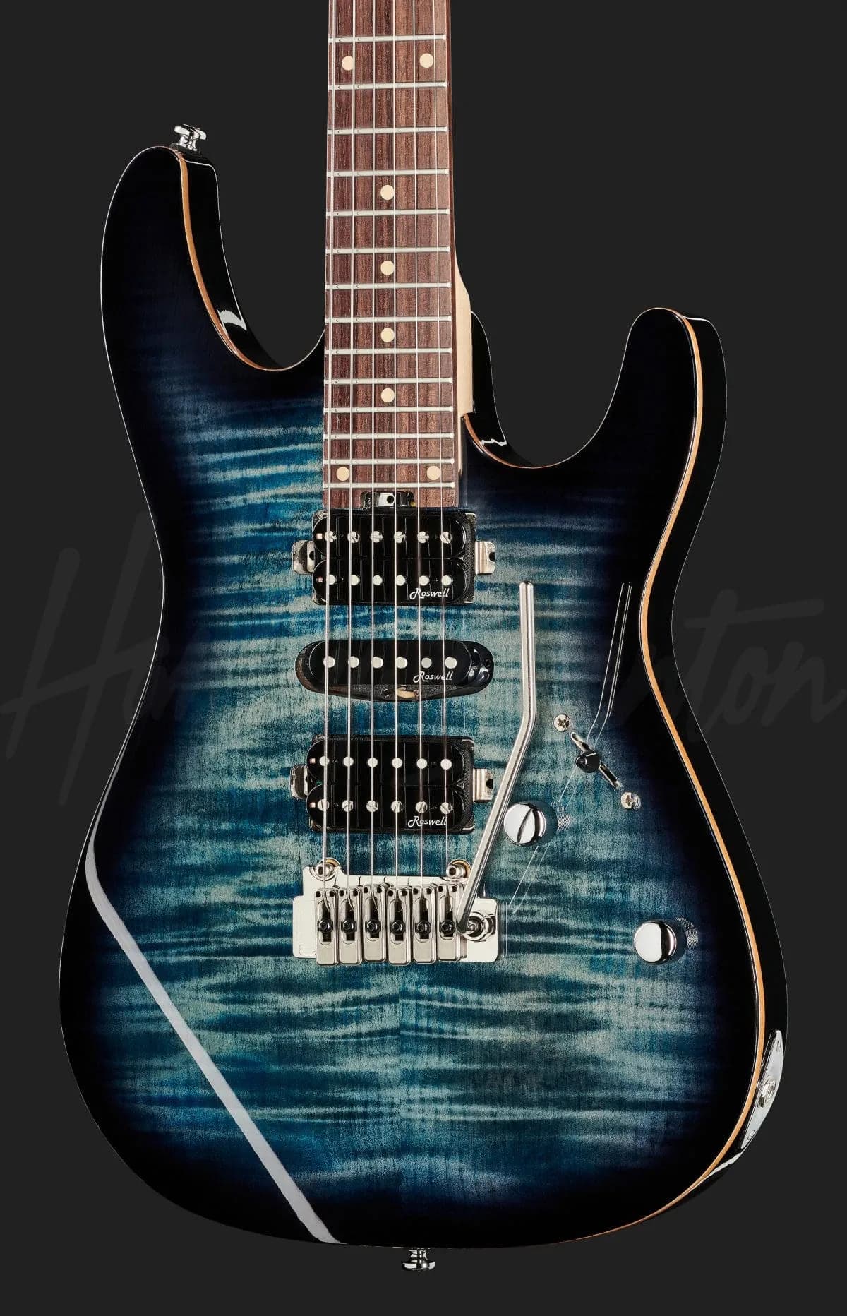 Harley Benton Fusion-III HSH EB FBLB — photo 4