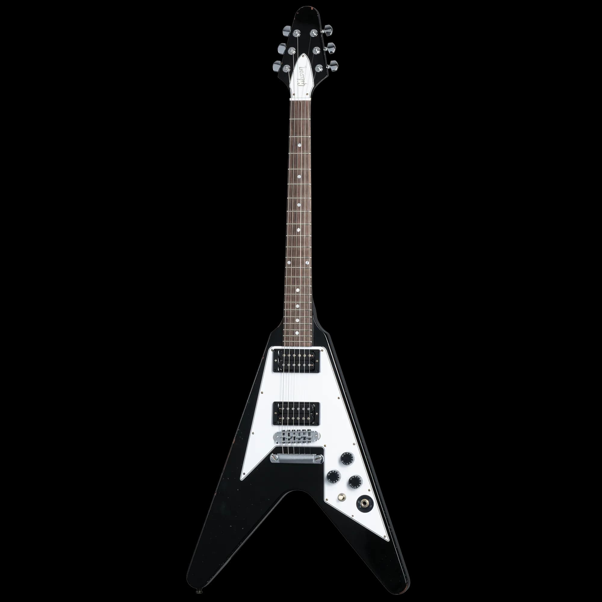 Gibson Kirk Hammett 1979 Flying V, Ebony — photo 3