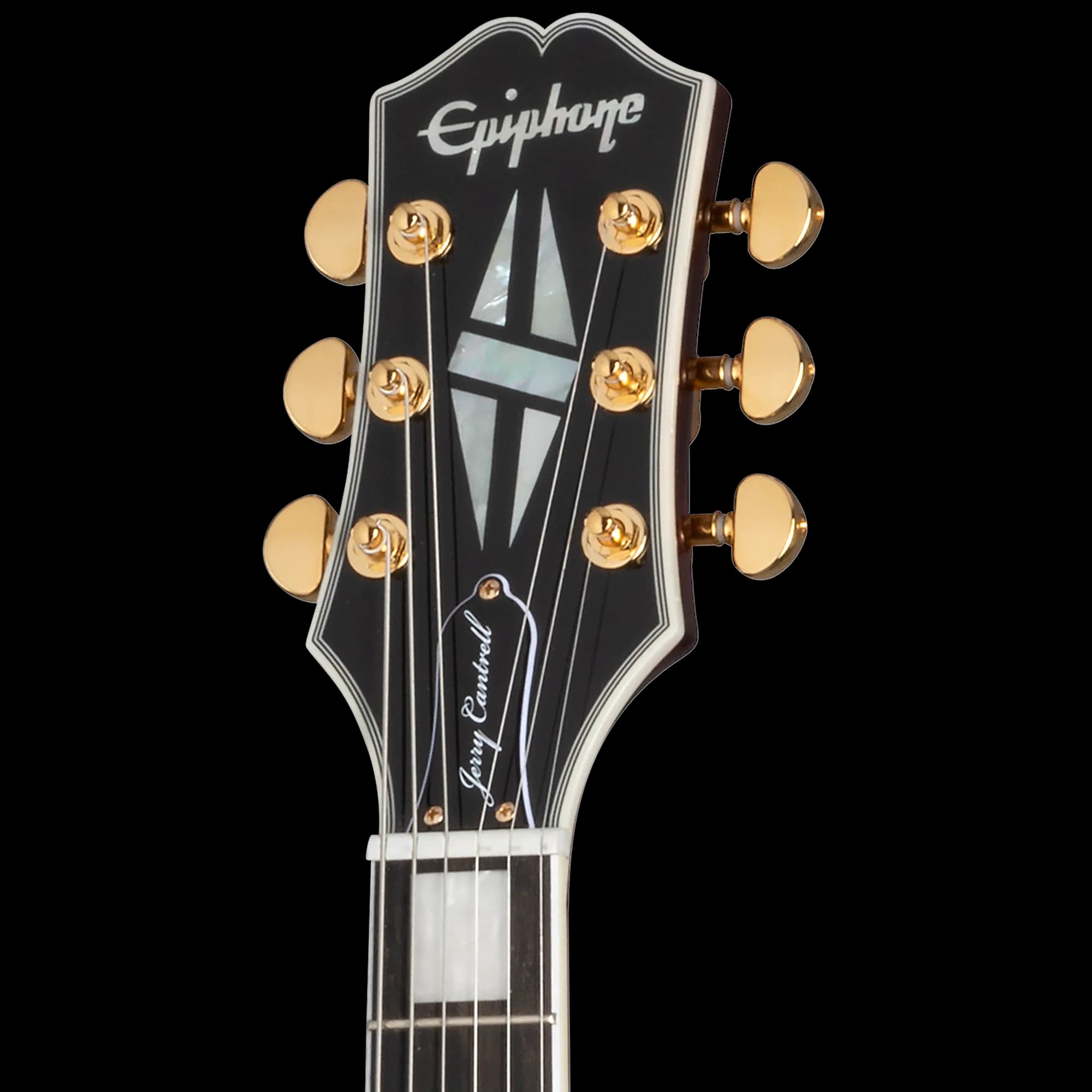 Epiphone Jerry Cantrell "Wino" Les Paul Custom, Dark Wine Red — photo 5