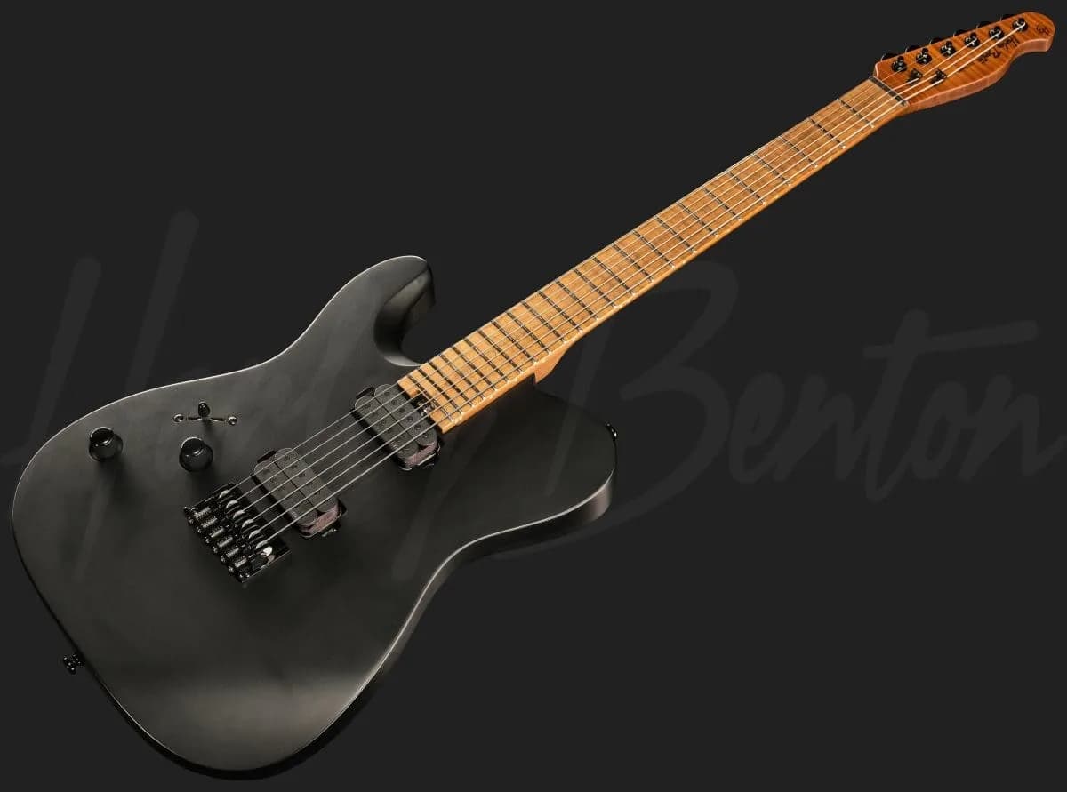 Harley Benton Fusion-T II EMG LH MN HT SBK — photo 8