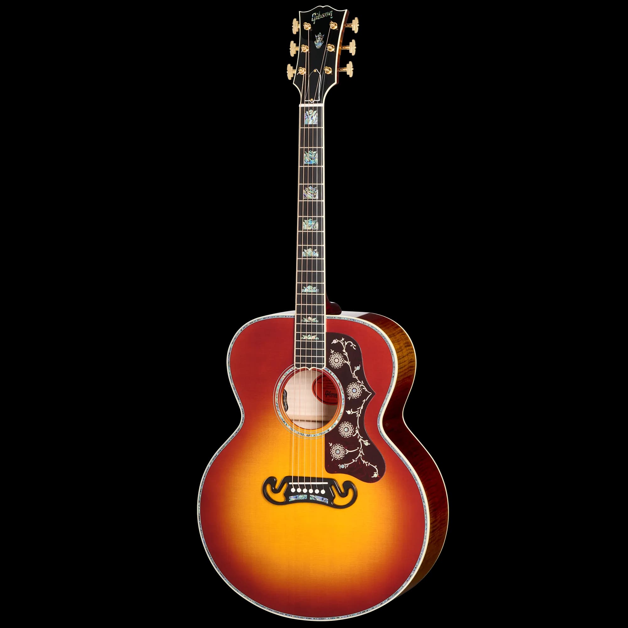 Gibson SJ-200 5A Maple, Wildfire Burst — photo 3