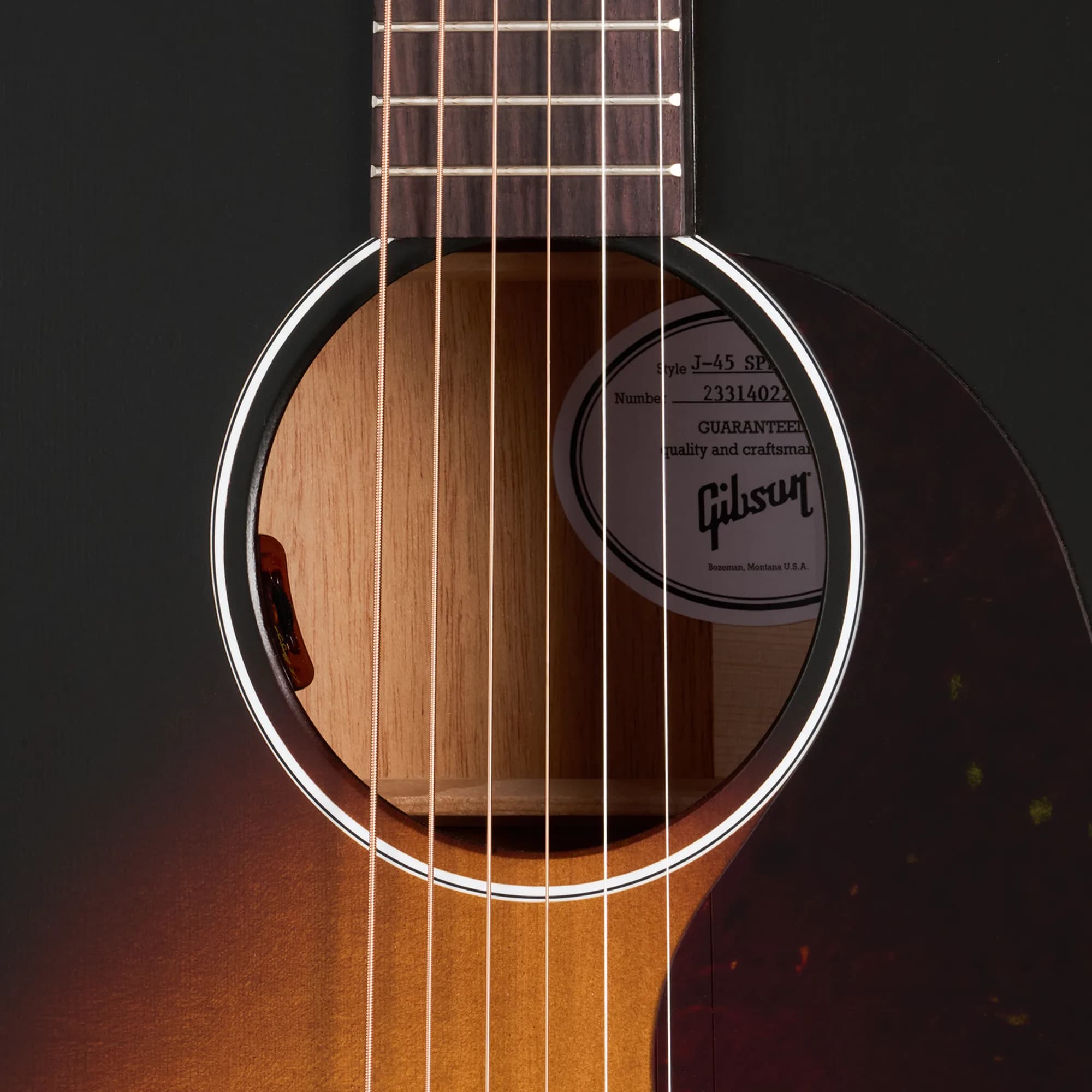 Gibson J-45 Special, Satin Vintage Sunburst — photo 6