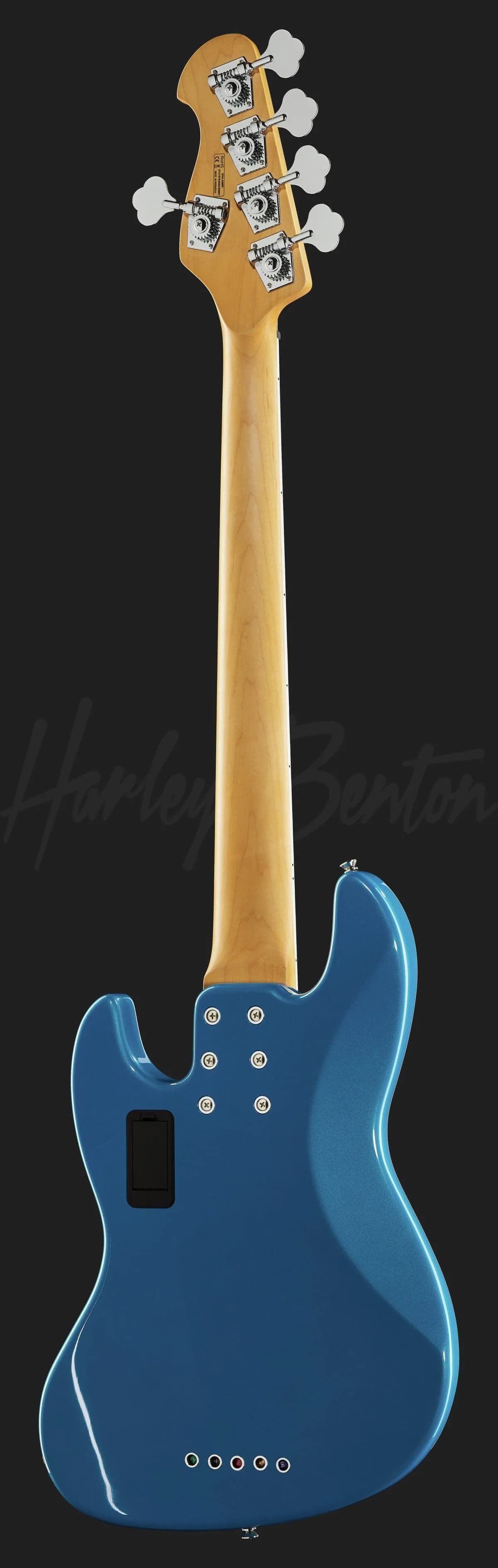 Harley Benton Enhanced MJ-5EB Lake Blue — photo 3