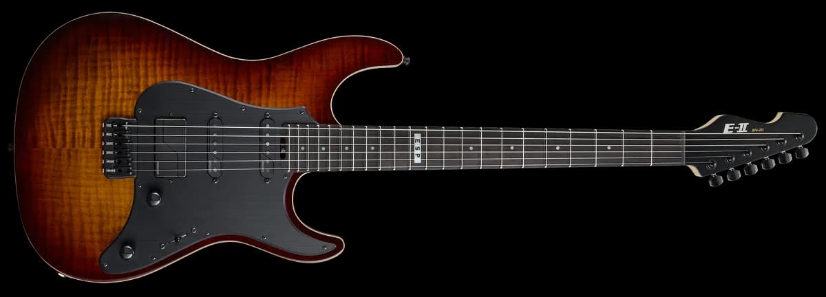 ESP E-II SN-III Ht Tiger Eye Sunburst