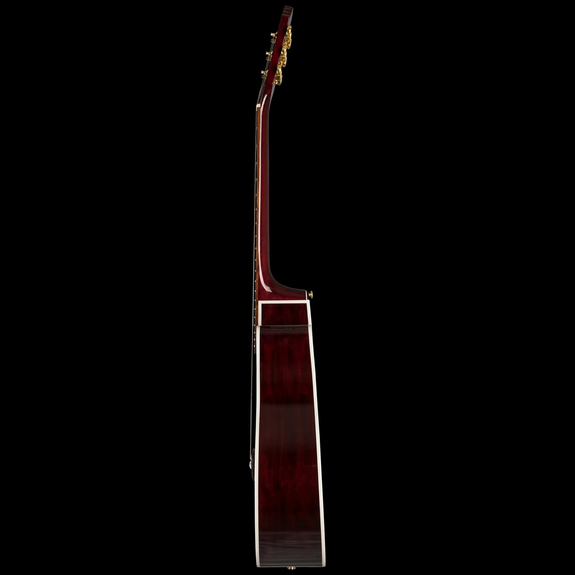 Epiphone J-200 Studio Parlor EC, Wine Red — photo 7