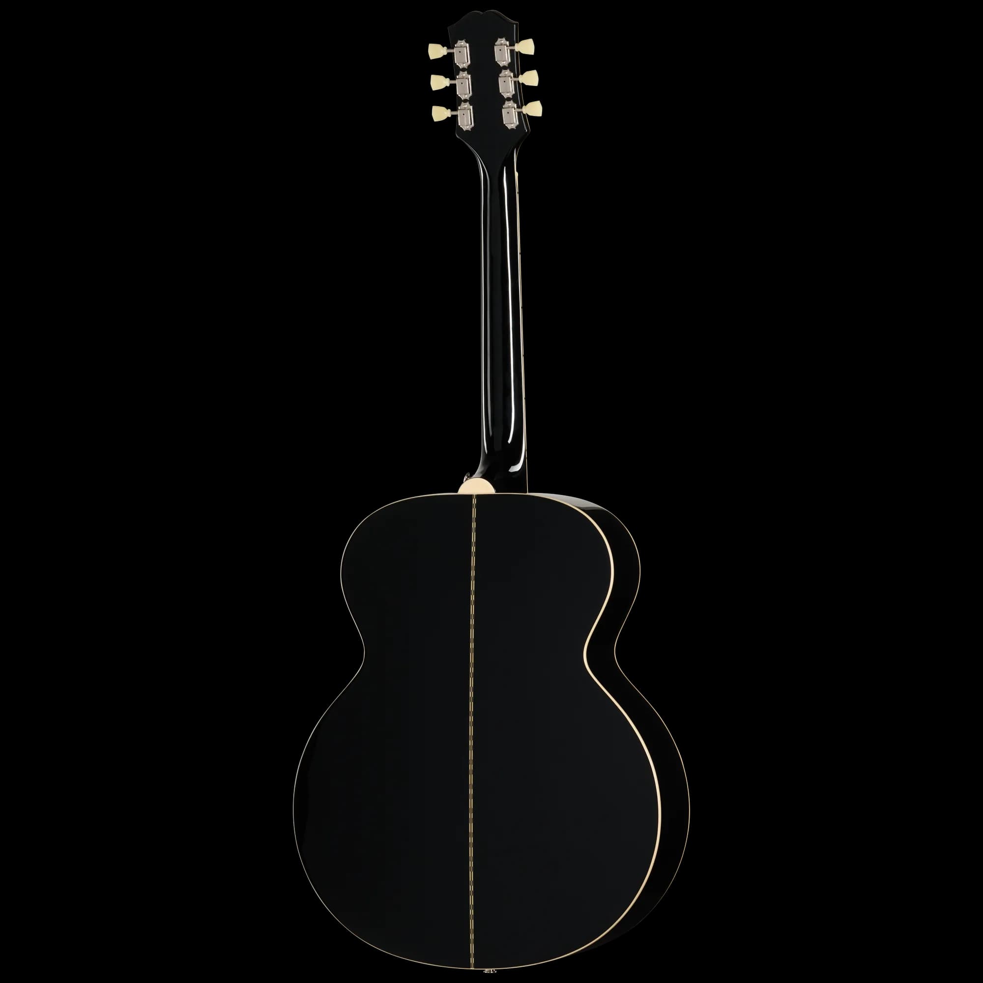 Epiphone J-200 Studio, Ebony, Exclusive — photo 4
