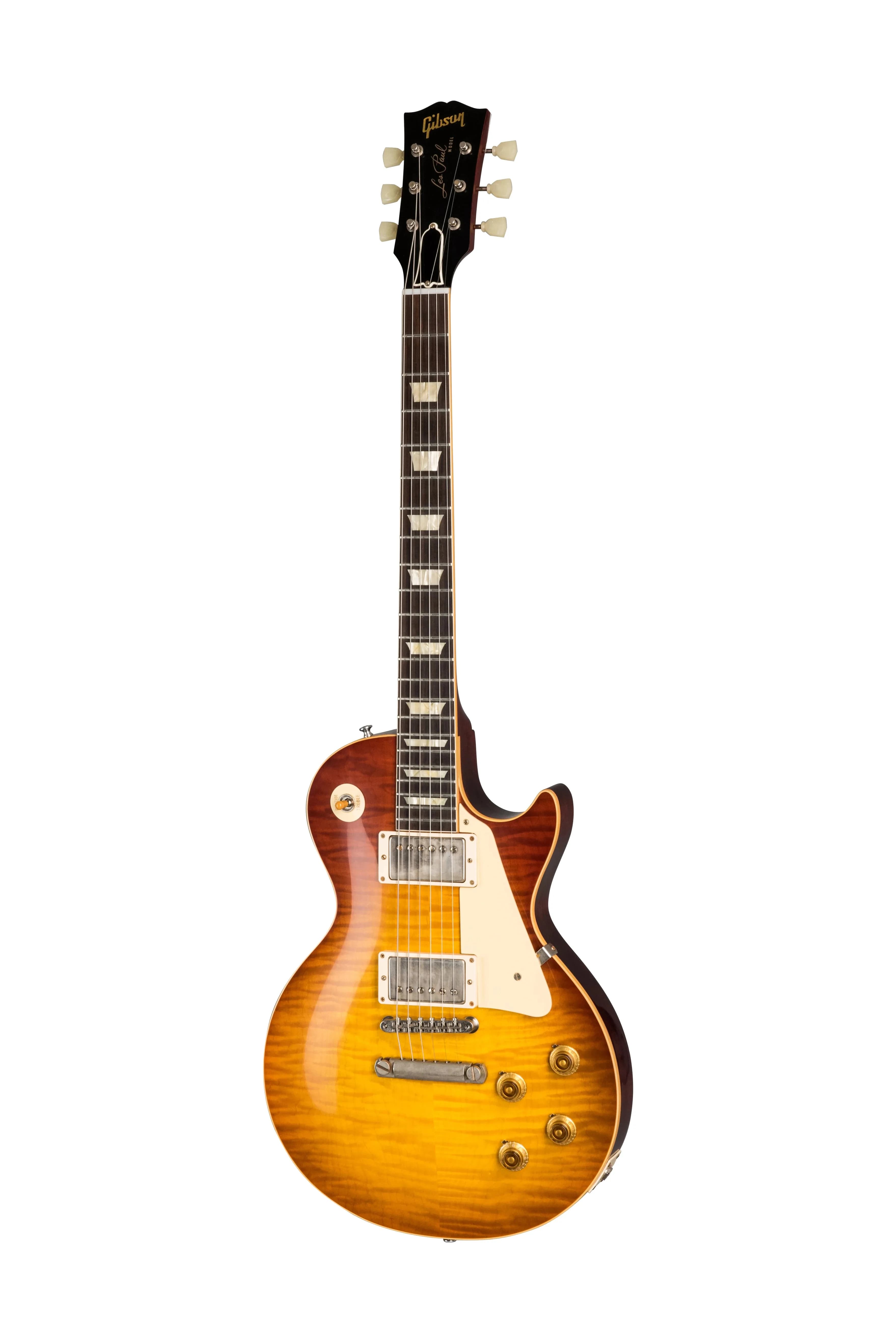 Gibson 60th Anniversary 1959 Les Paul Standard, Orange Sunset Fade (Brown/Pink Lifton Reissue 5-Latch Case Included)