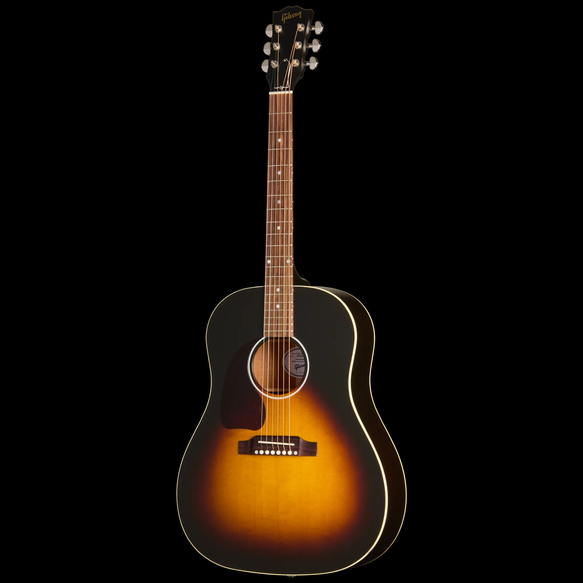 Gibson J-45 Special, Left-Handed, Satin Vintage Sunburst — photo 3