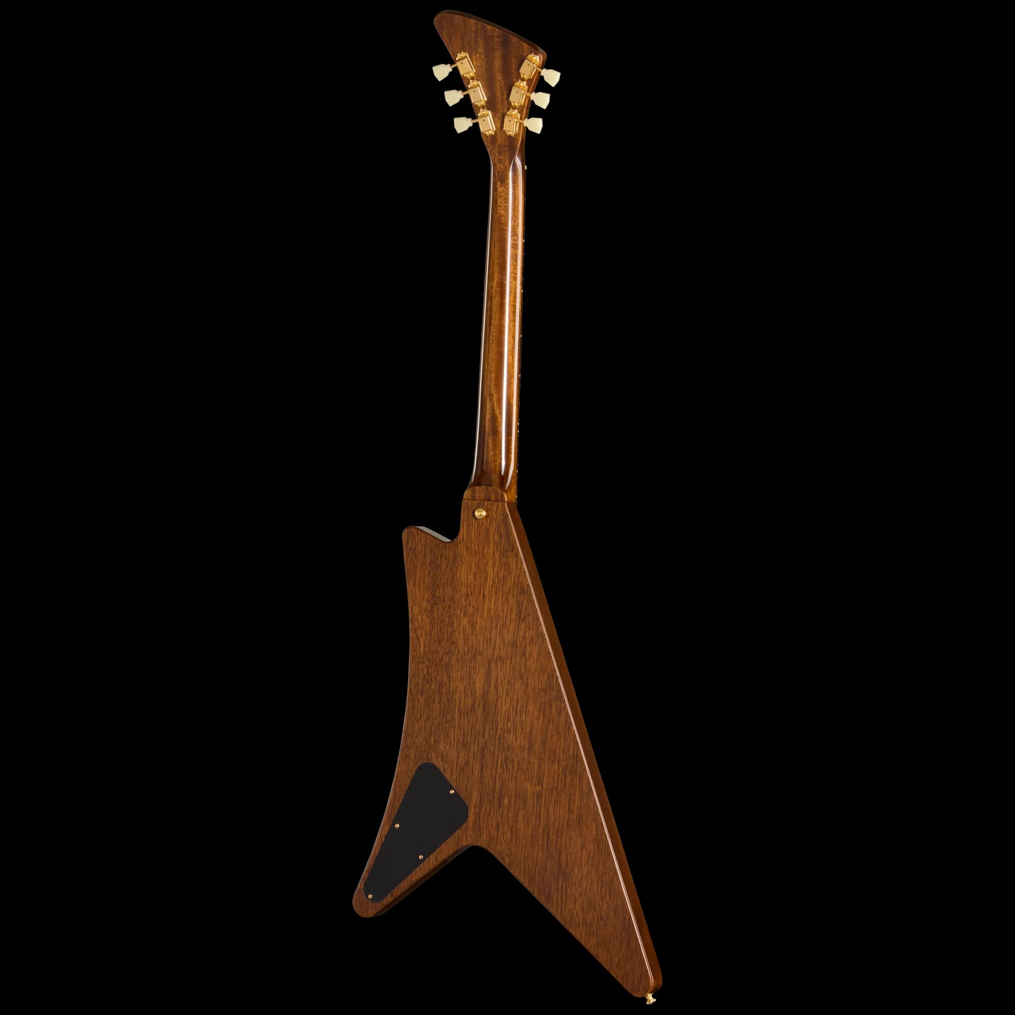 Gibson 1957 Mahogany Moderne Reissue, VOS, Antique Natural — photo 5