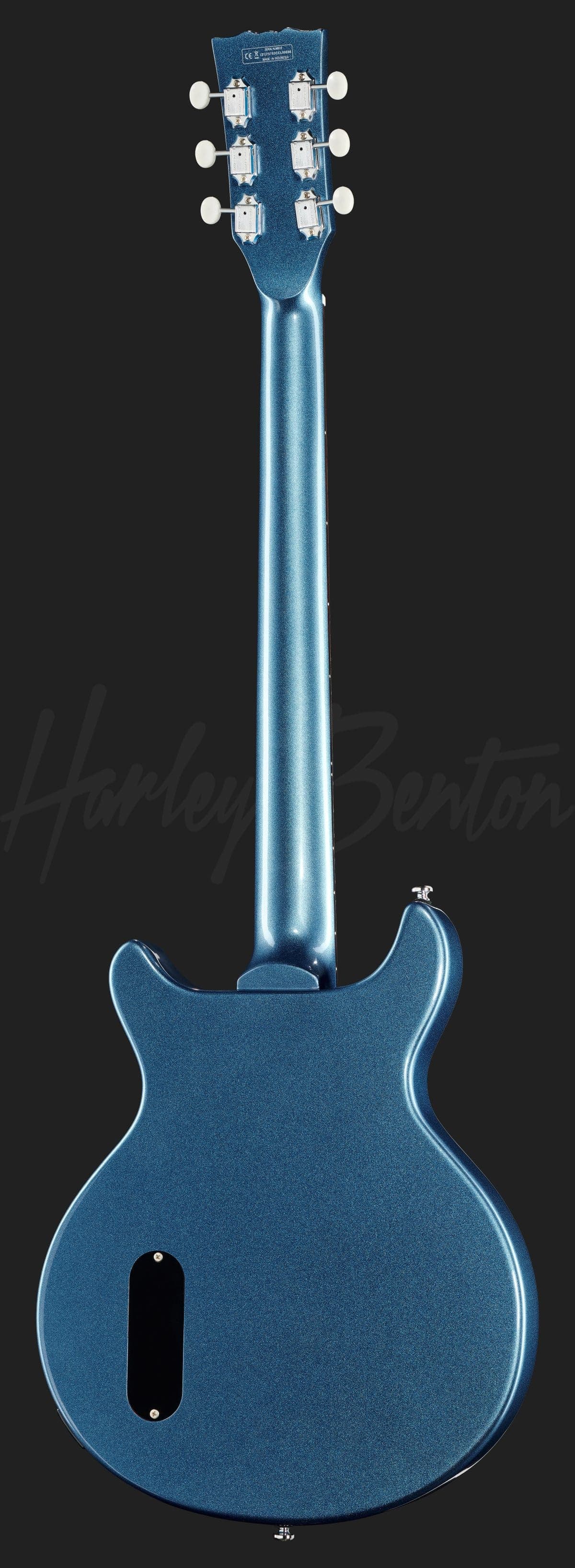 Harley Benton DC-Junior Pelham Blue — photo 3