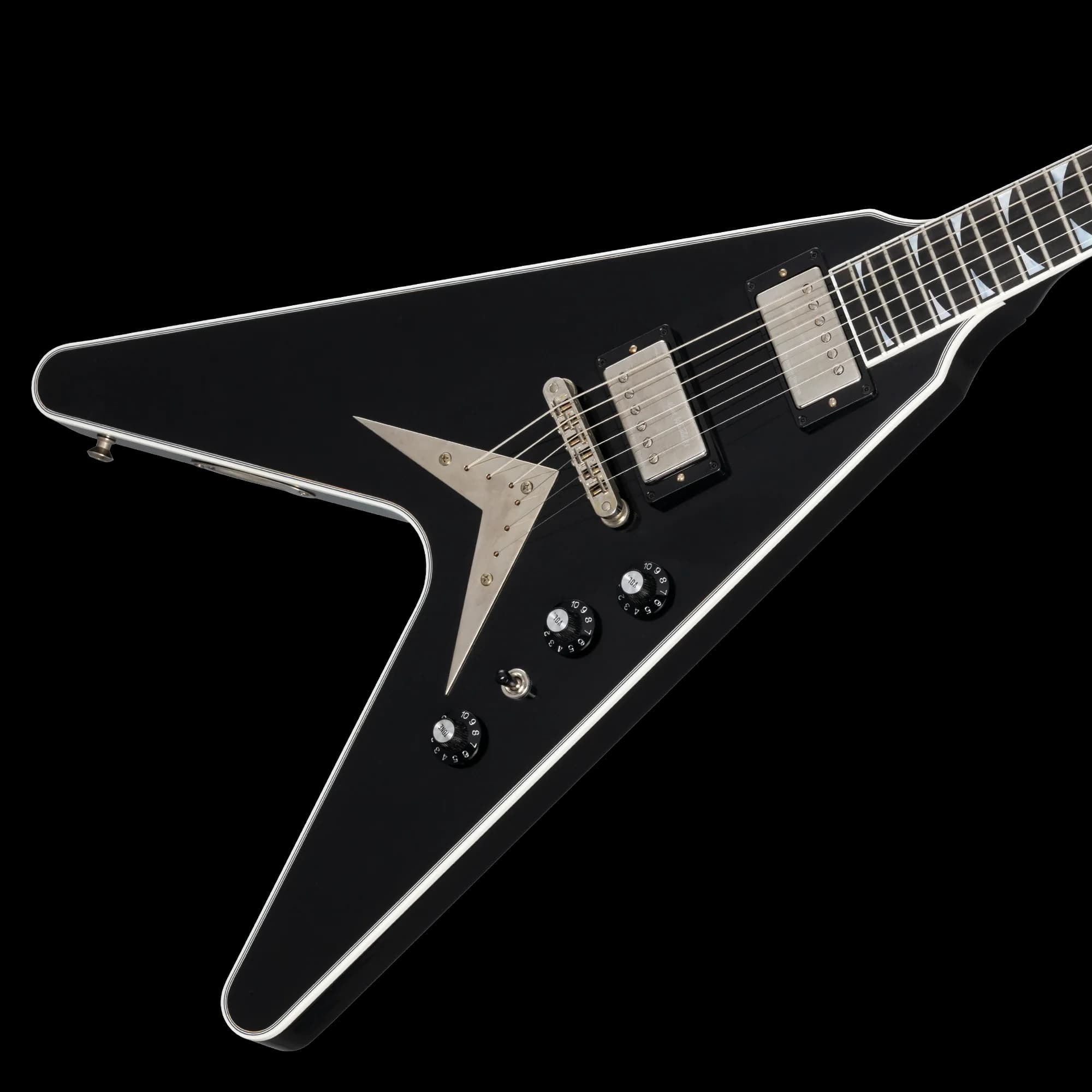 Gibson Dave Mustaine Flying V EXP Limited Edition, Ebony VOS — photo 4