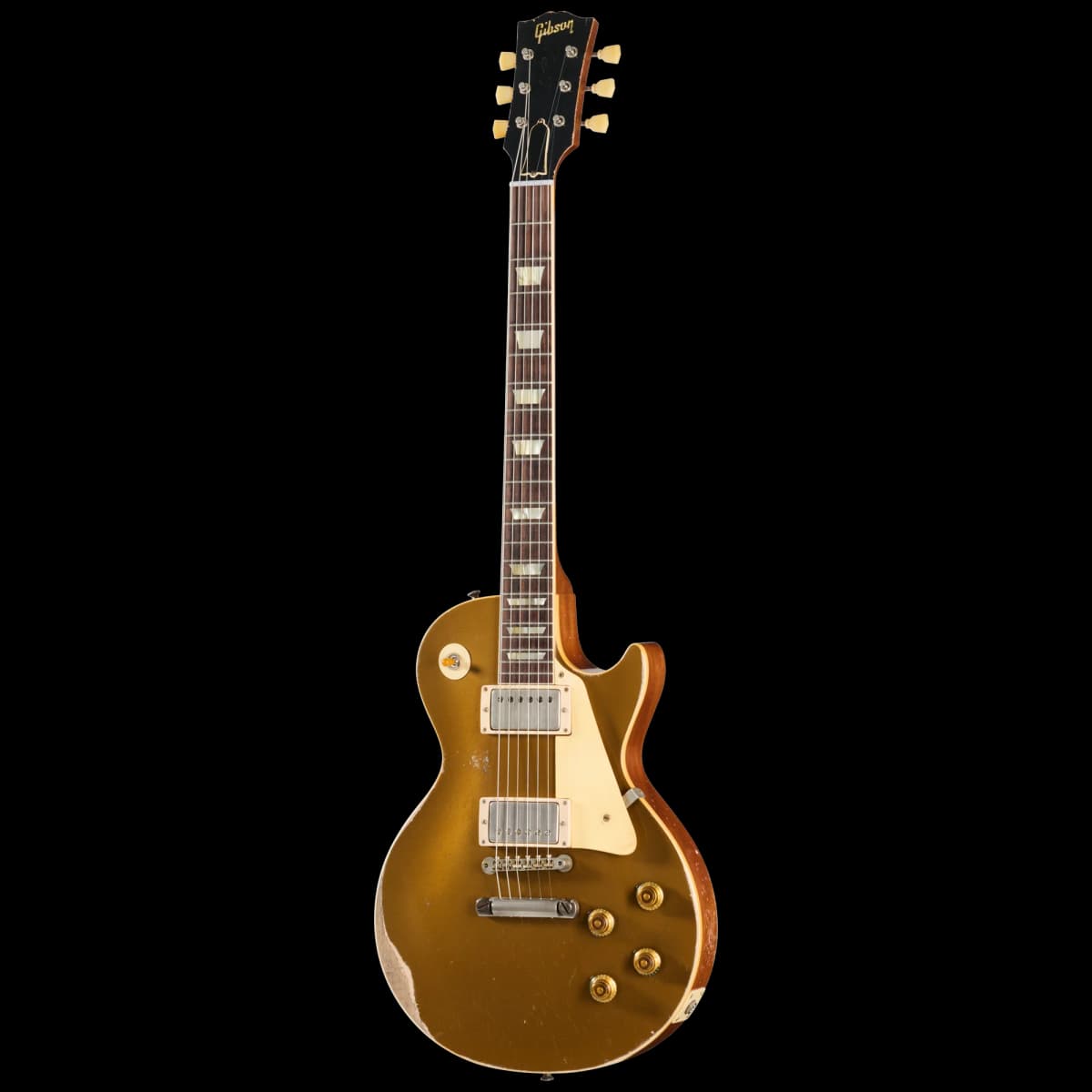 Gibson LE 1957 Les Paul Reissue, Ultra Heavy Aged, Mustard Gold — photo 3