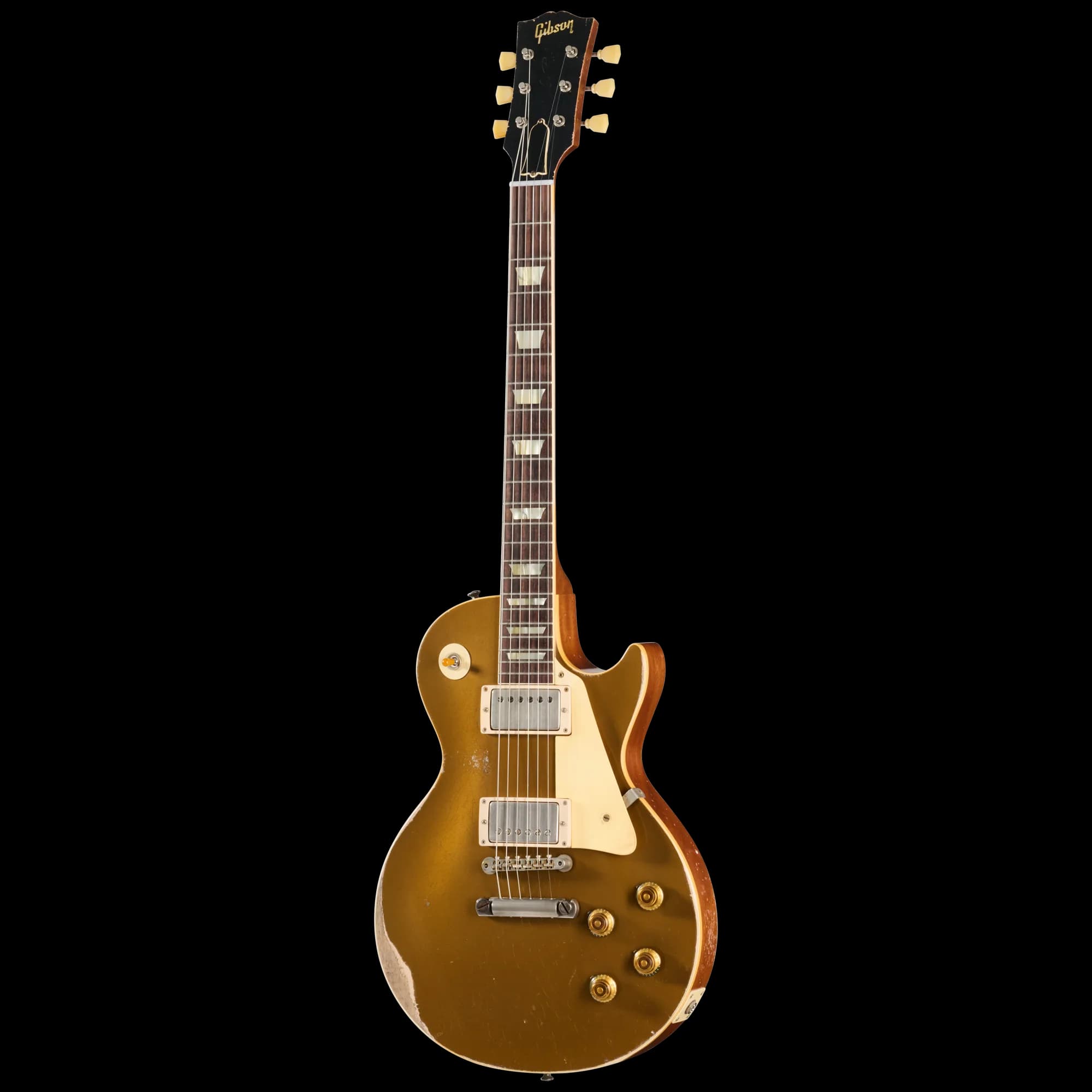 Gibson LE 1957 Les Paul Reissue, Ultra Heavy Aged, Mustard Gold — photo 3