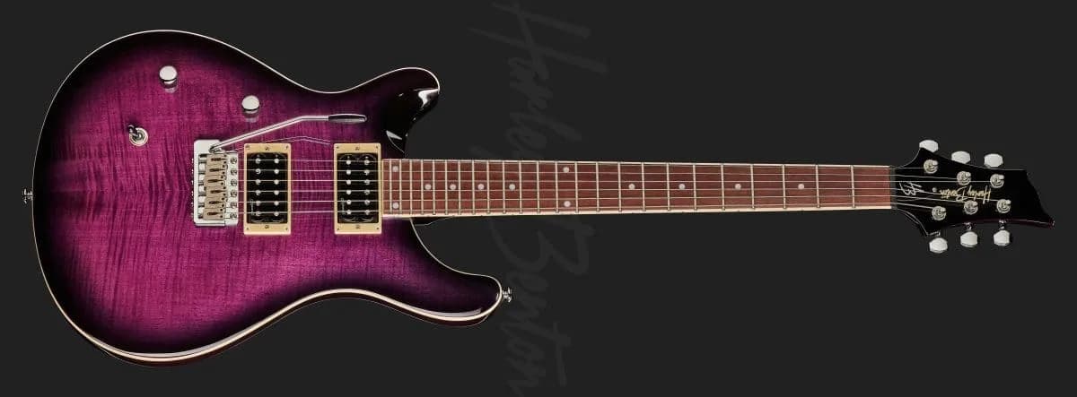 Harley Benton CST-24T LH Purple Burst — photo 2