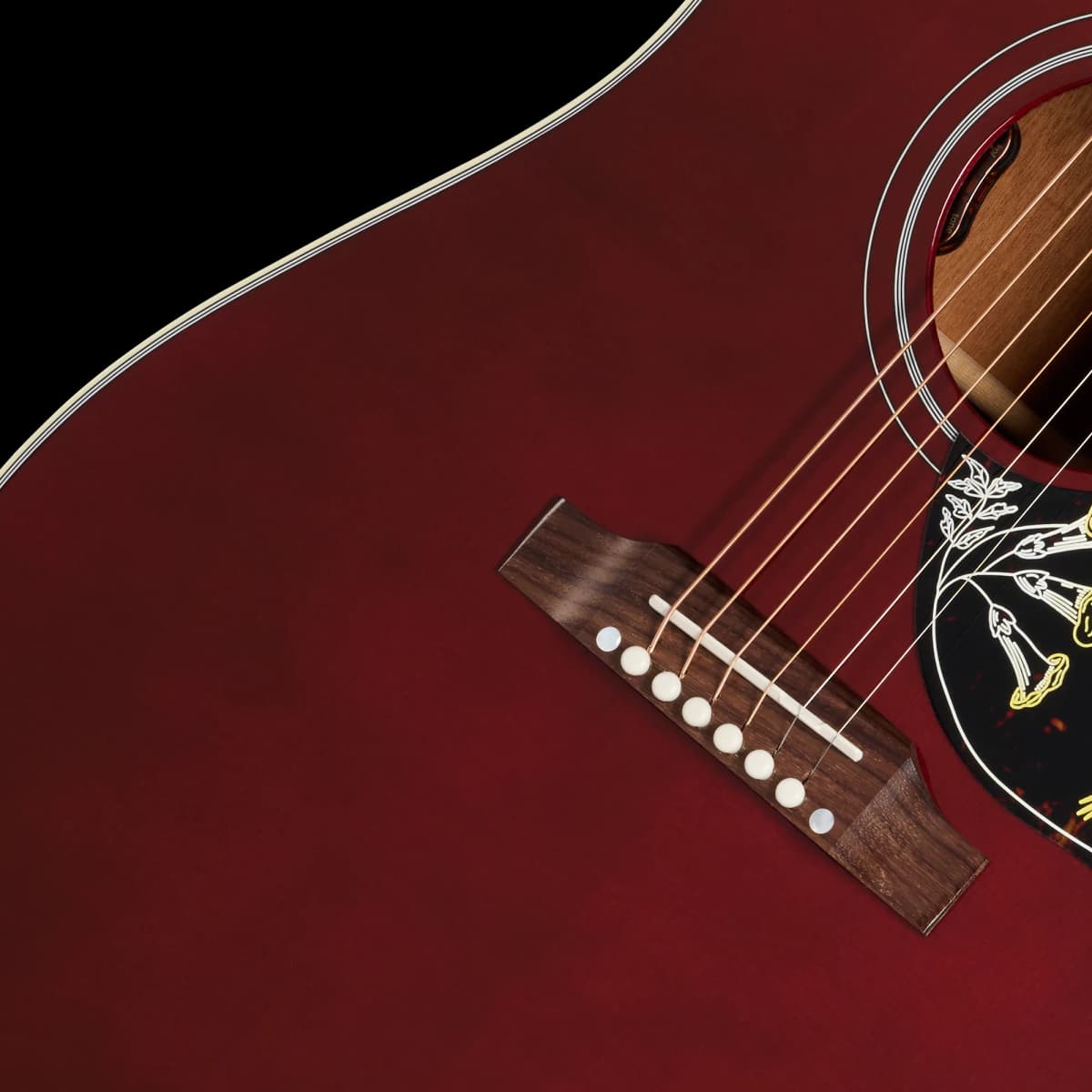 Gibson Hummingbird Standard, Wine Red, Exclusive — photo 7