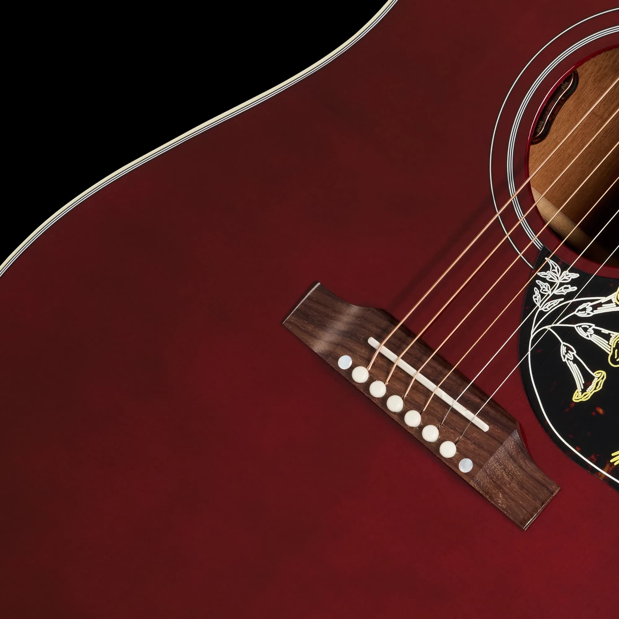 Gibson Hummingbird Standard, Wine Red, Exclusive — photo 7