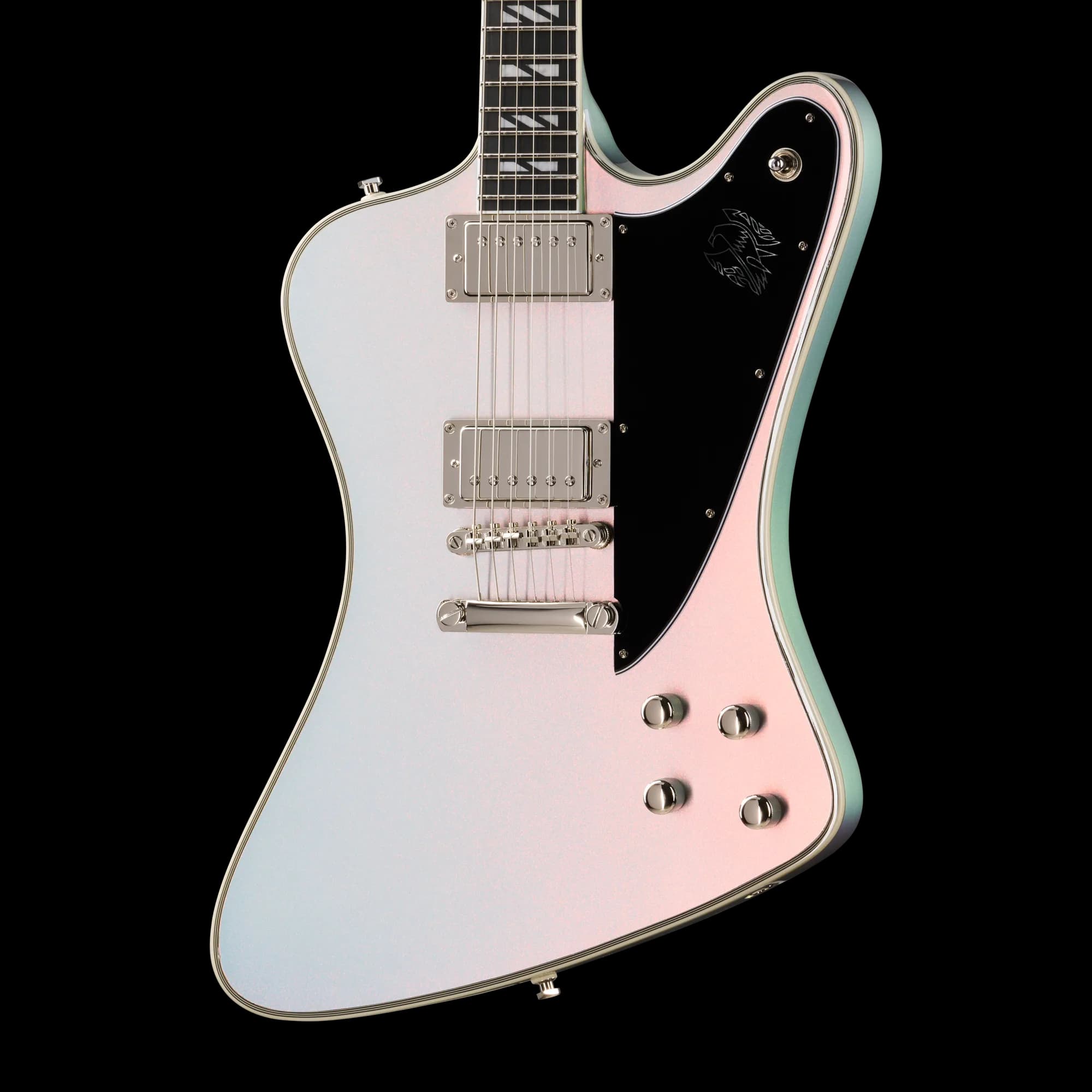 Epiphone Futura Firebird Custom, Quicksilver Shift