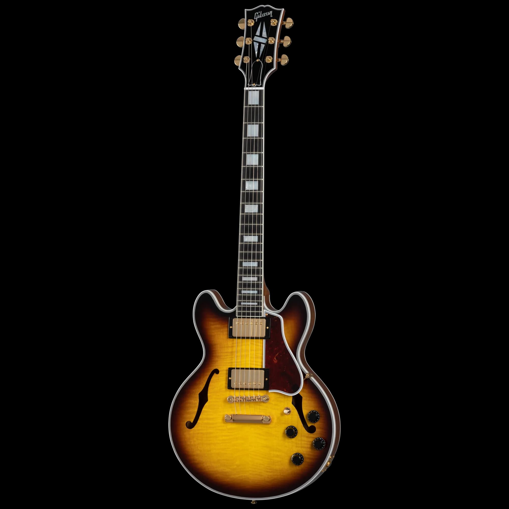 Gibson CS-356 Figured Top, Vintage Sunburst — photo 3