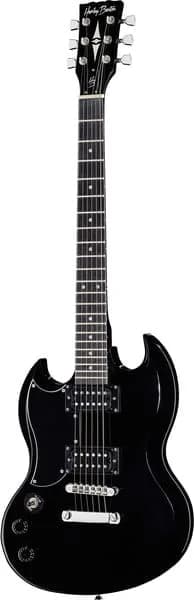 Harley Benton DC-200LH BK