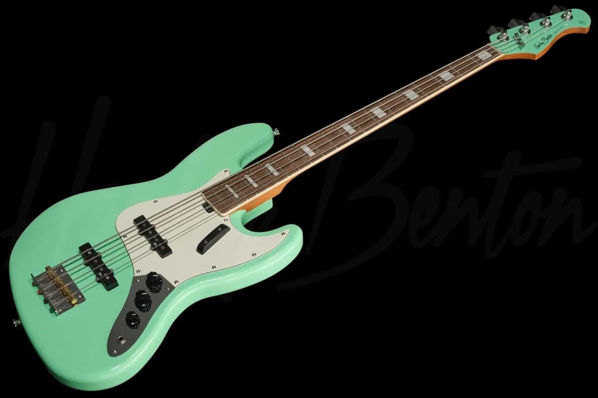 Harley Benton MV-4JB Seafom Green — photo 8