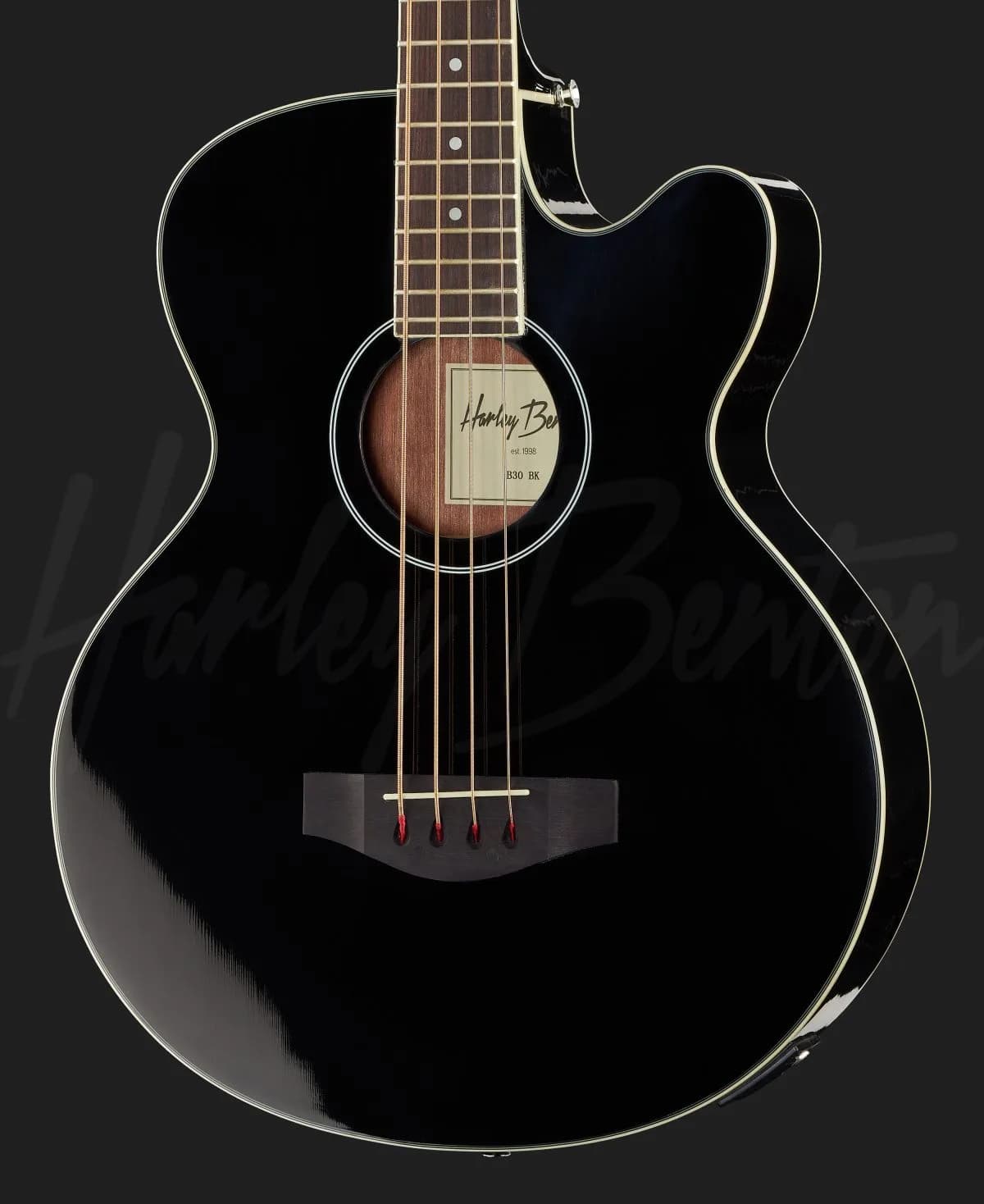 Harley Benton B-30 Black — photo 4