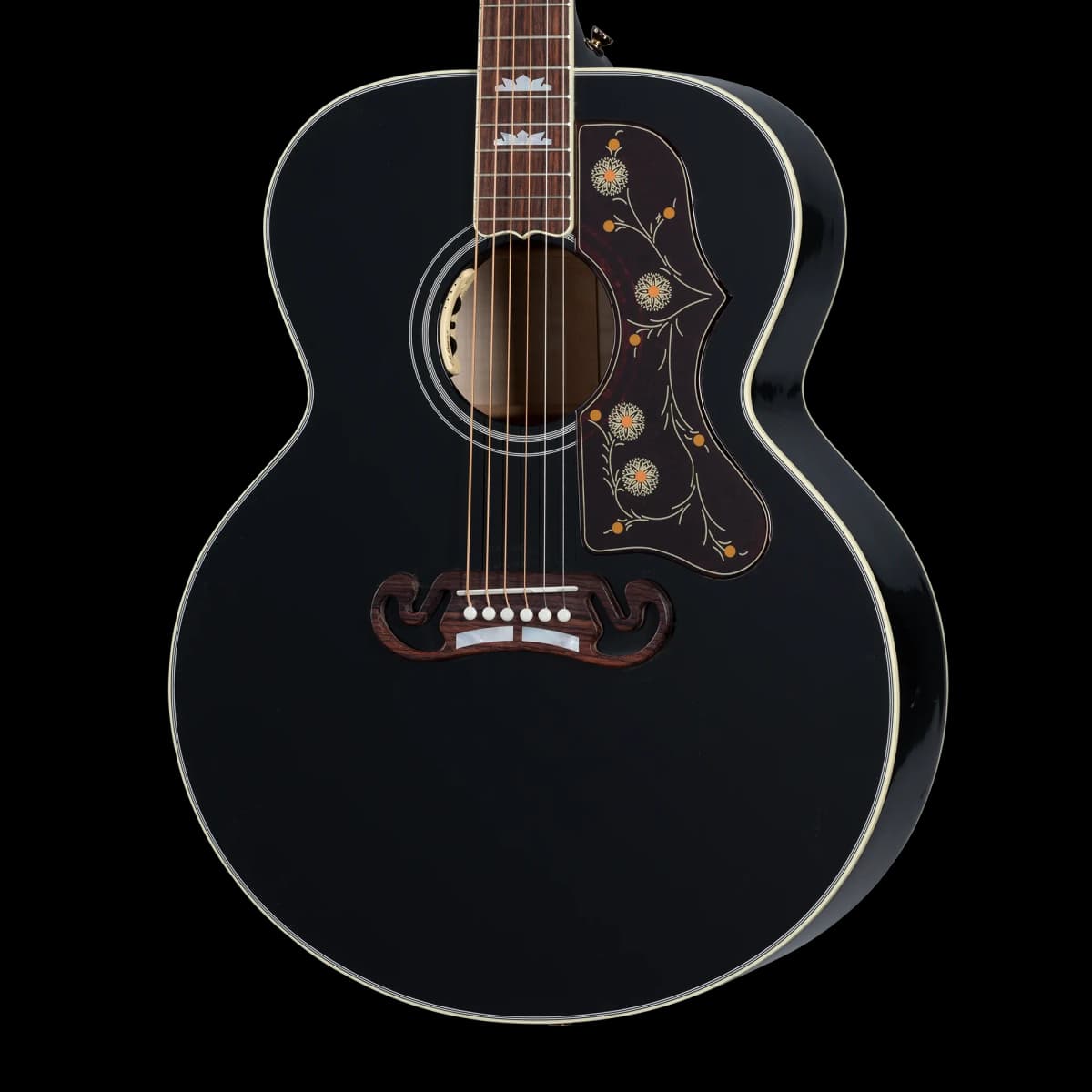 Gibson SJ-200 Standard, Ebony, Exclusive
