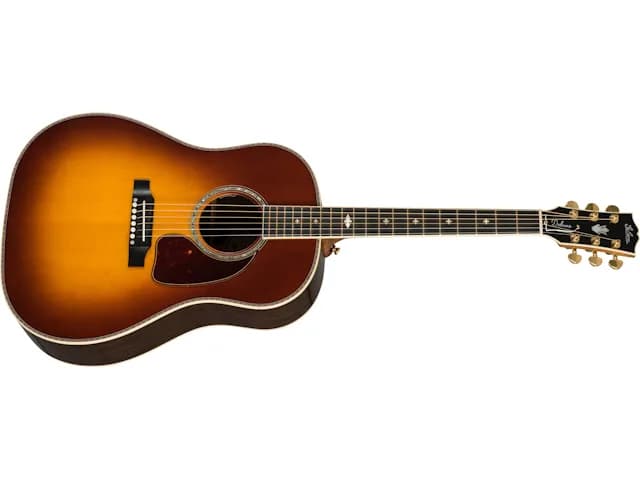 Gibson J-45 Deluxe Rosewood, Left-Handed, Rosewood Burst — photo 7