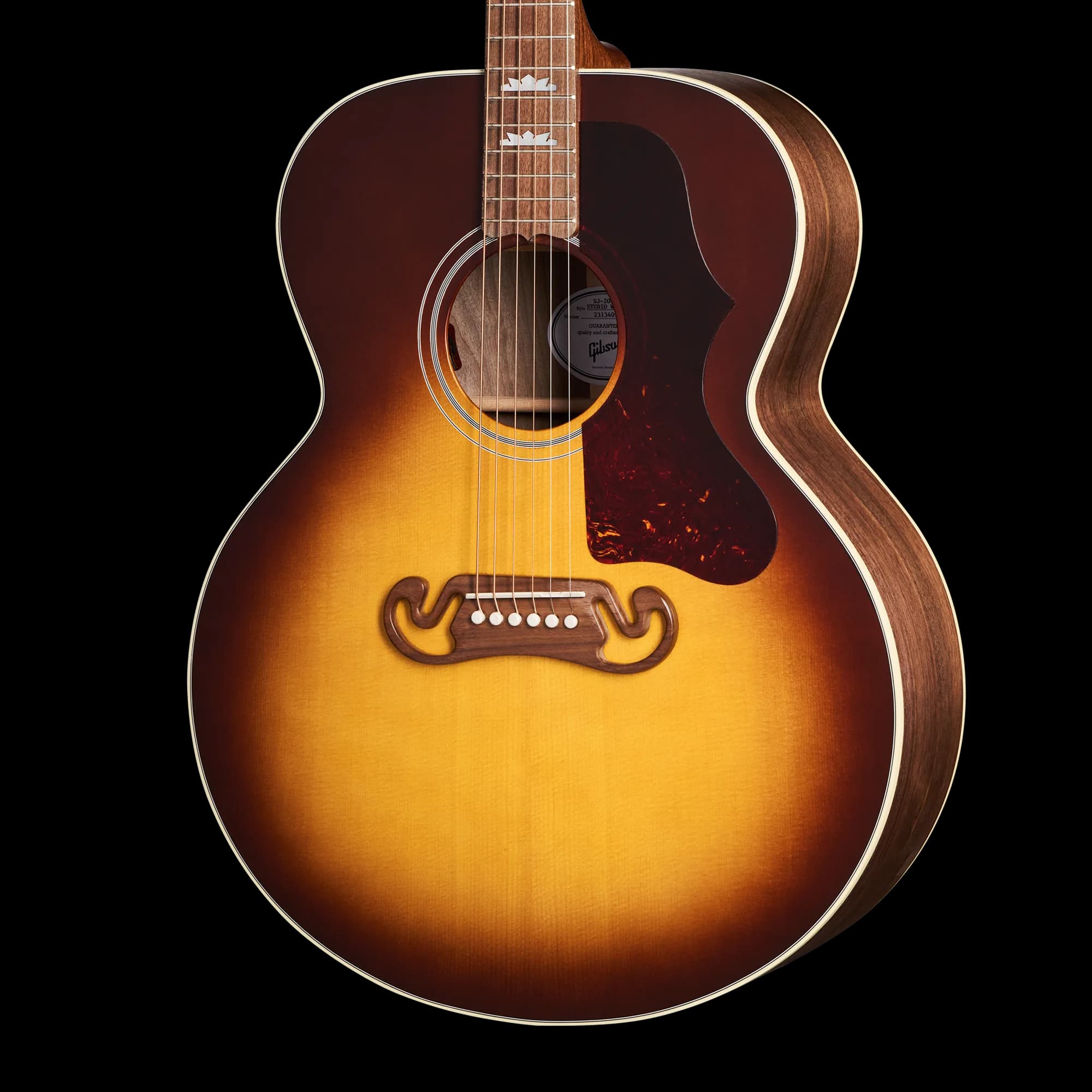 Gibson SJ-200 Studio Walnut, Walnut Burst