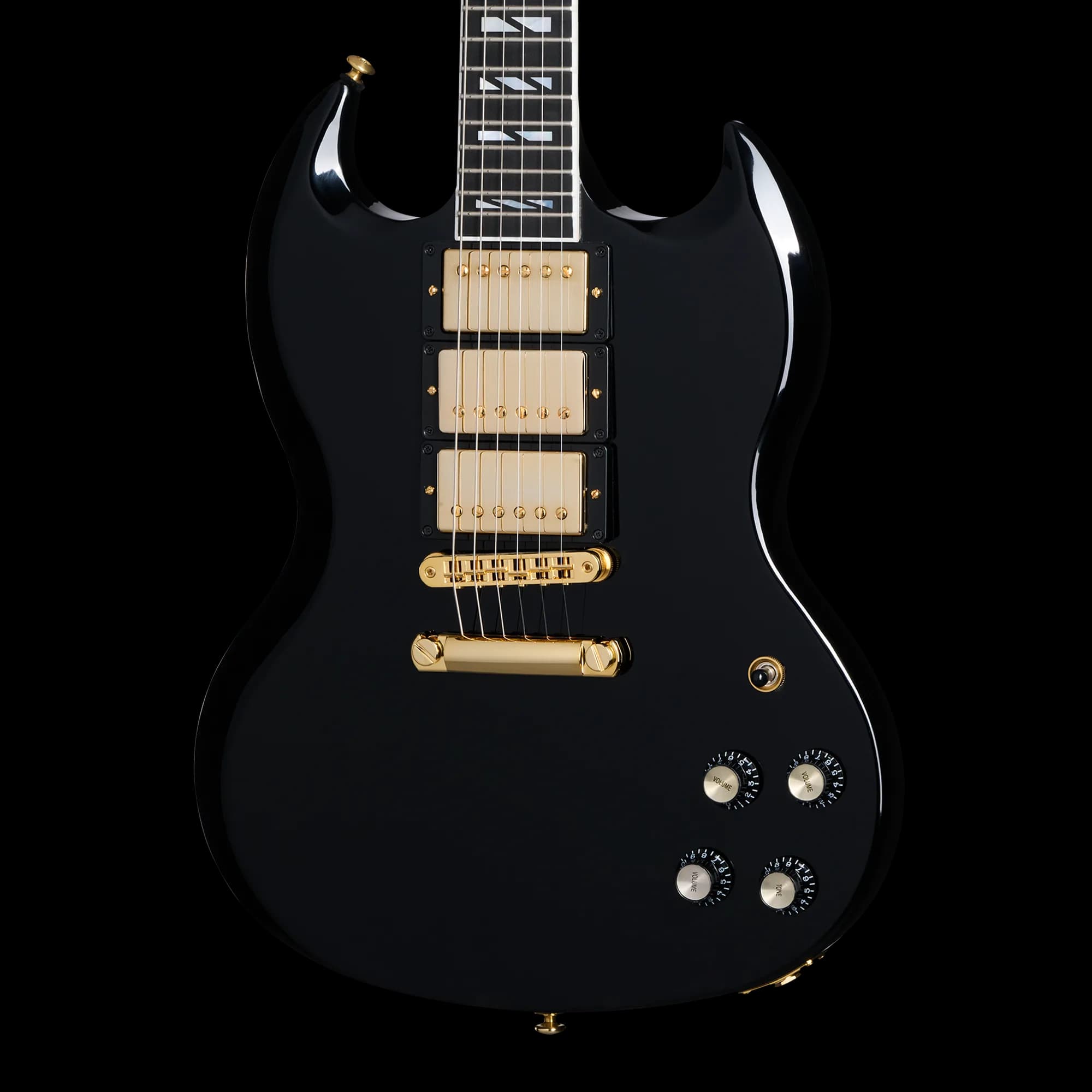 Gibson SG Supreme, Ebony, 3-Pickup, Exclusive