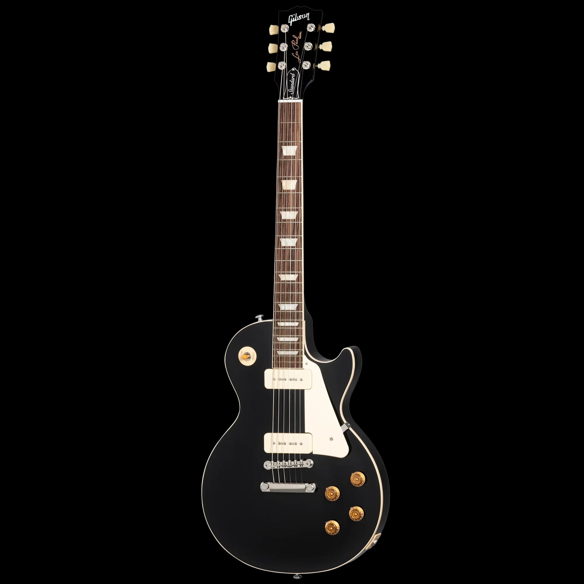 Gibson Les Paul Standard 50s P-90, Ebony, Exclusive — photo 2