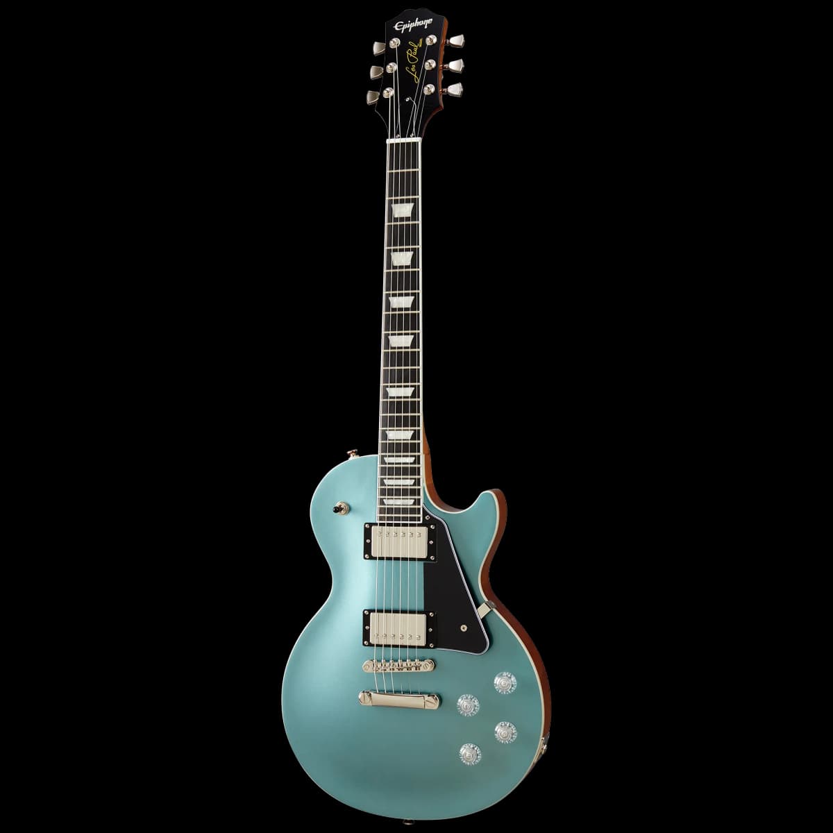 Epiphone Les Paul Modern, Faded Pelham Blue — photo 3