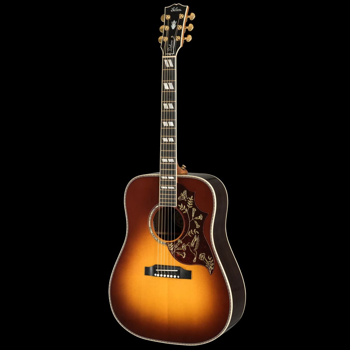 Gibson Hummingbird Deluxe Rosewood, Rosewood Burst — photo 2
