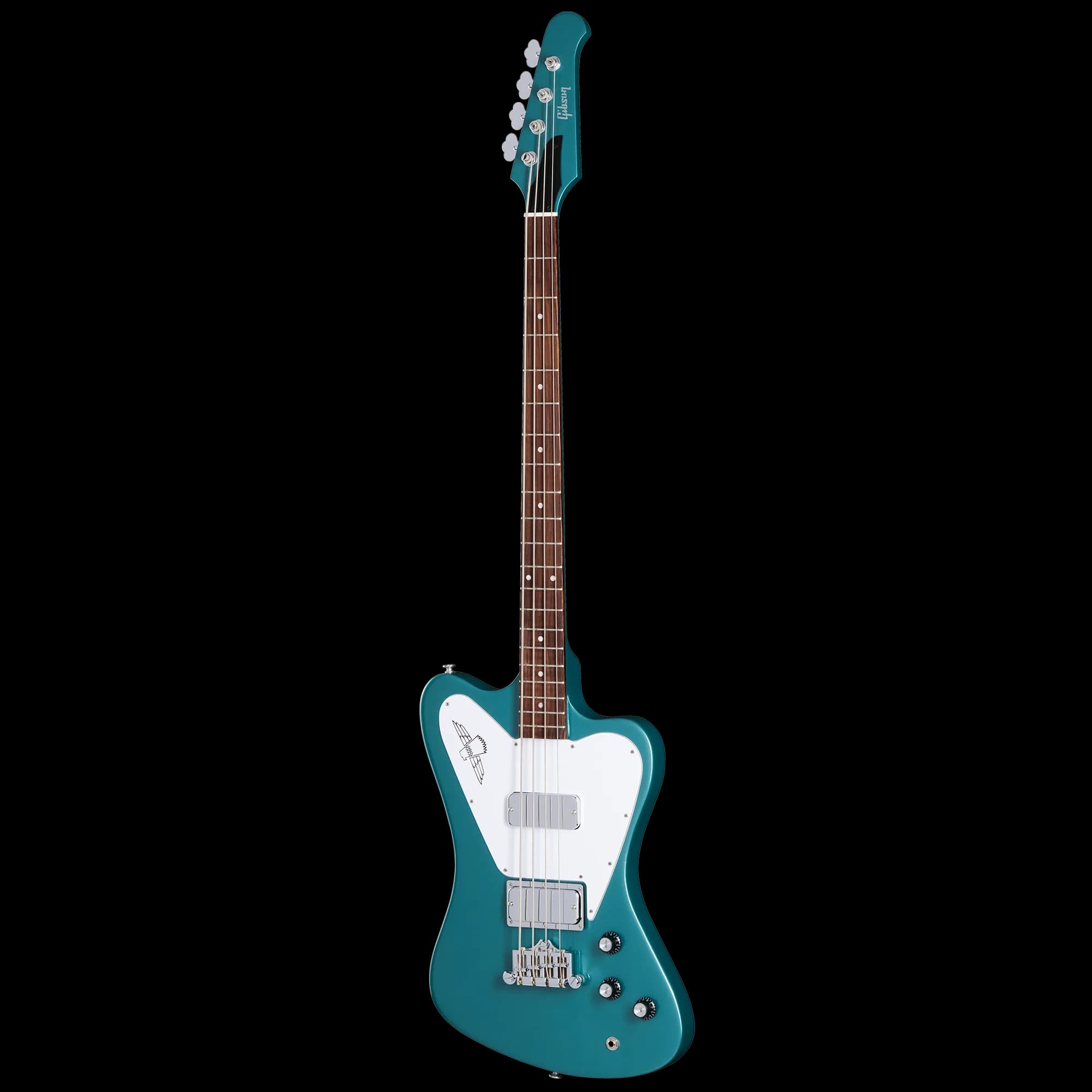 Gibson Non-Reverse Thunderbird, Faded Pelham Blue, Exclusive — photo 3