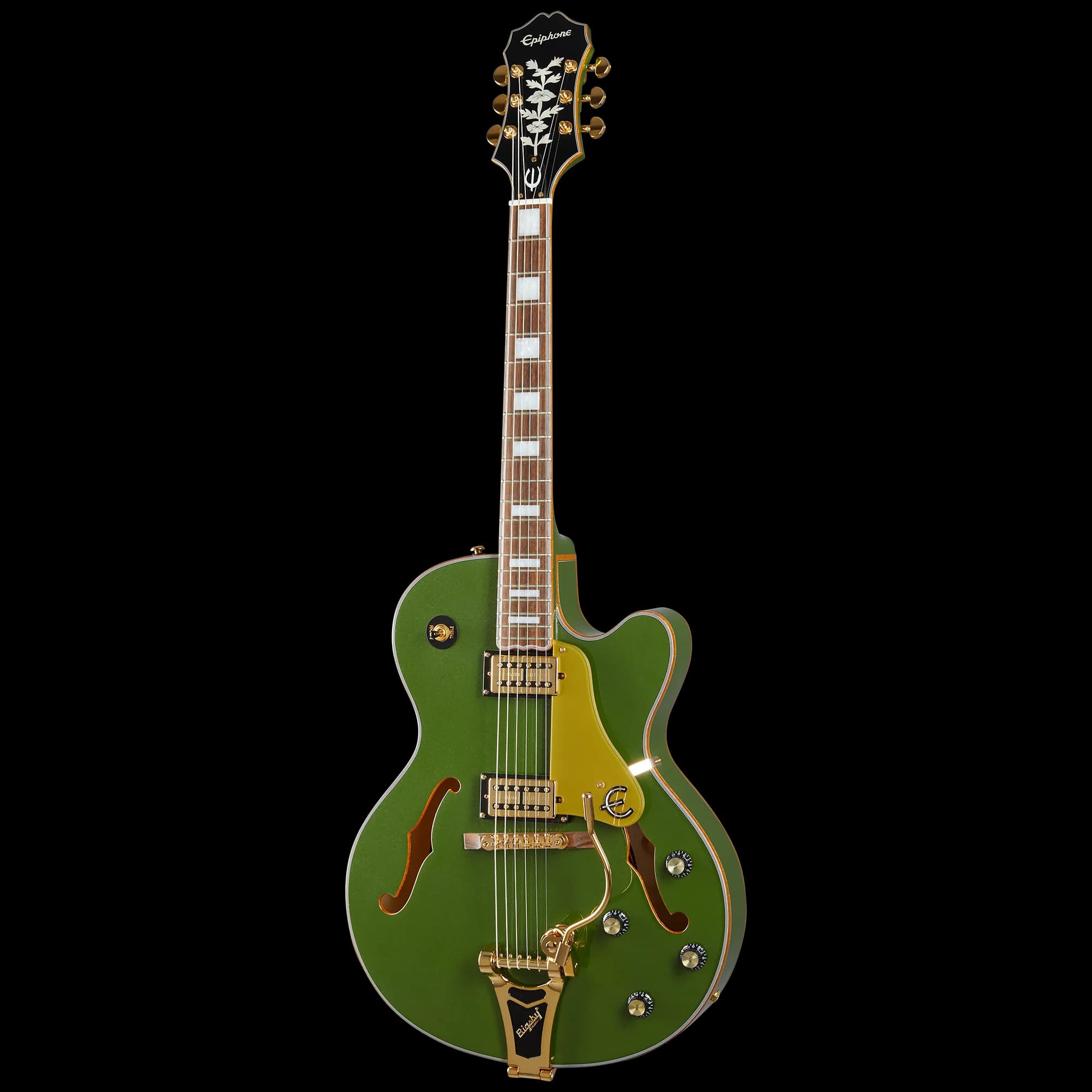 Epiphone Emperor Swingster, Forest Green Metallic — photo 3
