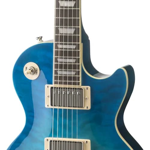 Epiphone Goryo Yuto Les Paul Standard - Quilt Top, Blue Burst — photo 4