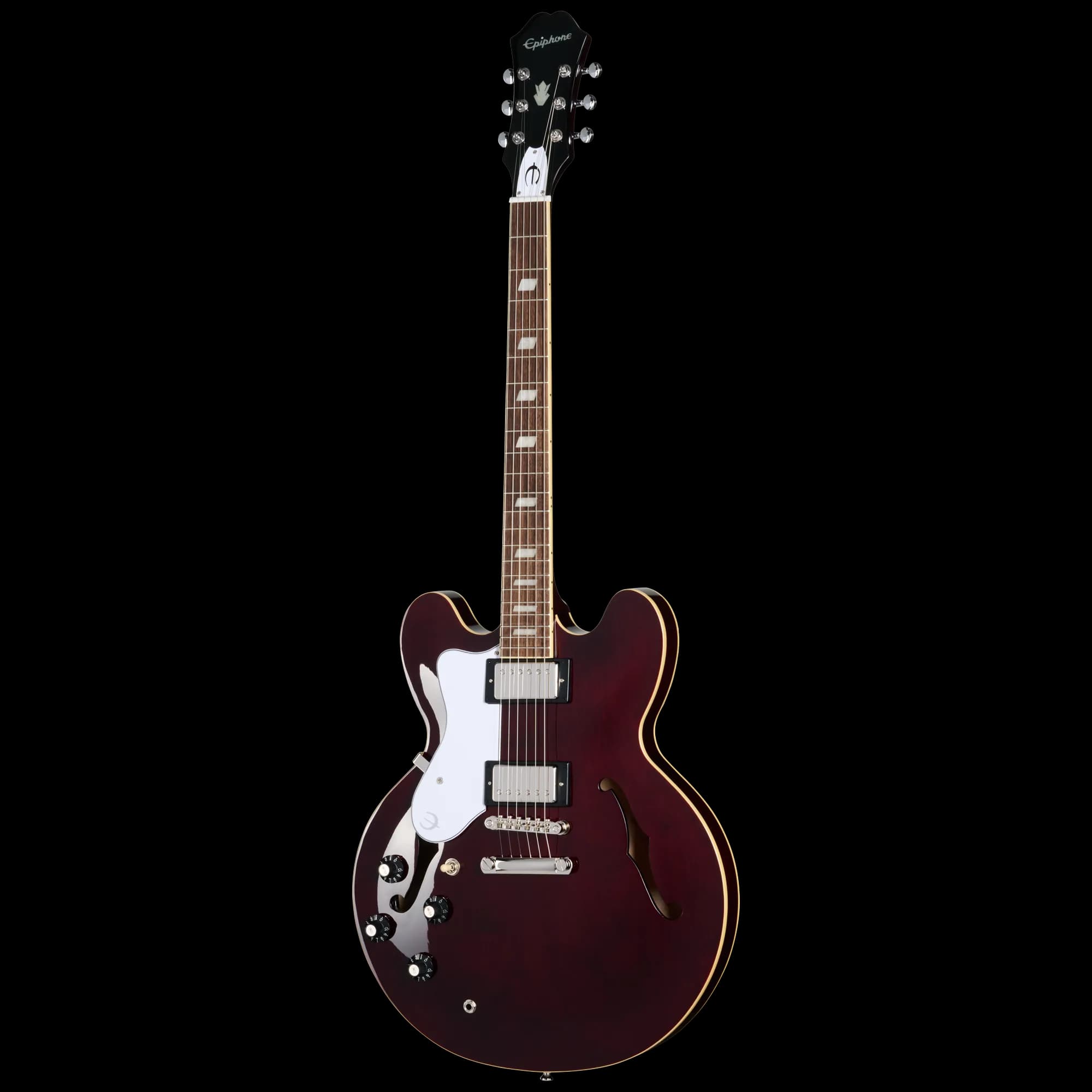 Epiphone Noel Gallagher Riviera, Left-Handed, Dark Wine Red — photo 3