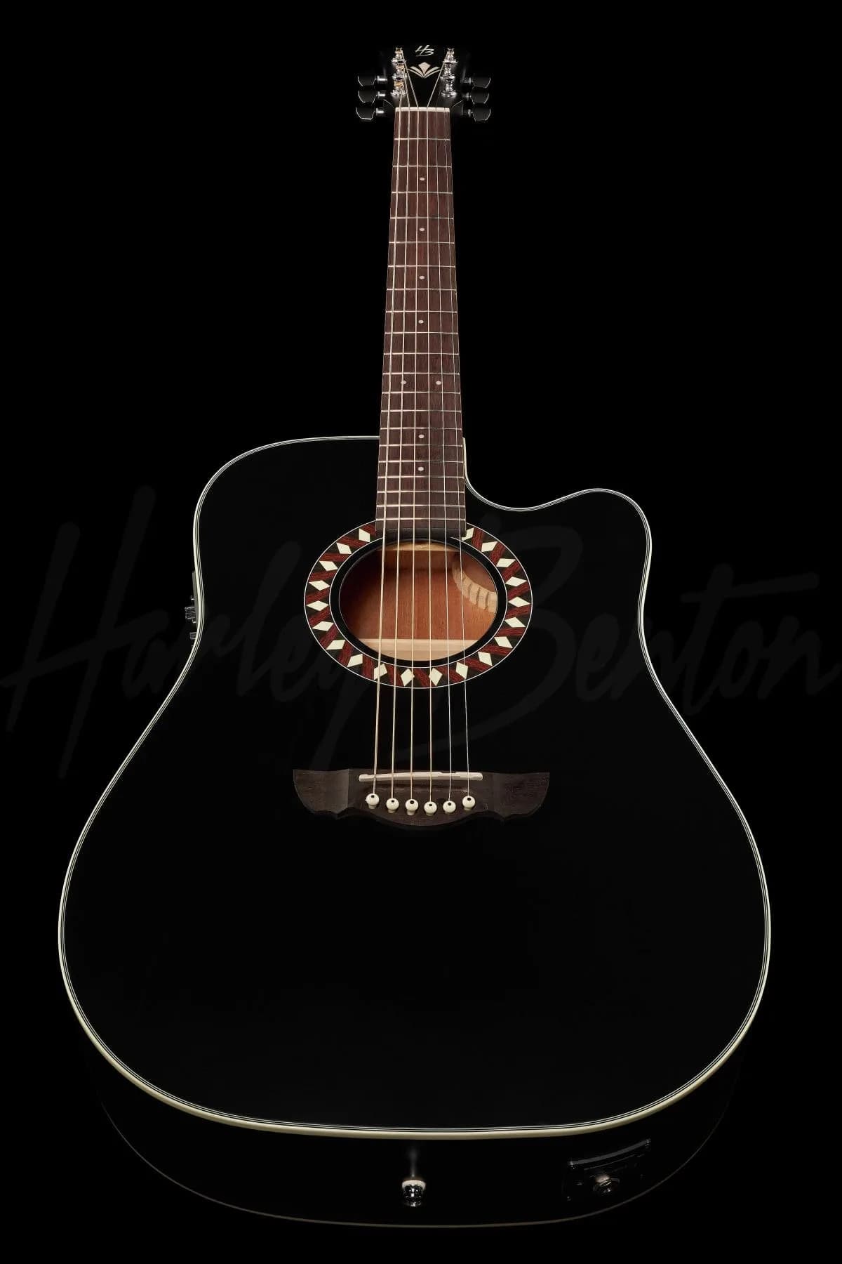 Harley Benton CLD-10SCE BK — photo 8