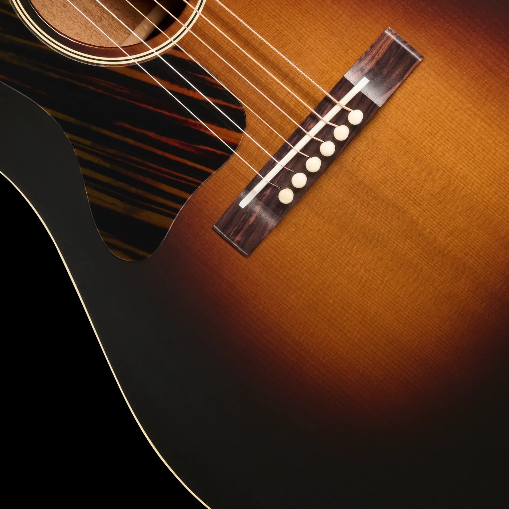 Gibson 1934 Jumbo Reissue, Left-Handed, Vintage Sunburst — photo 7
